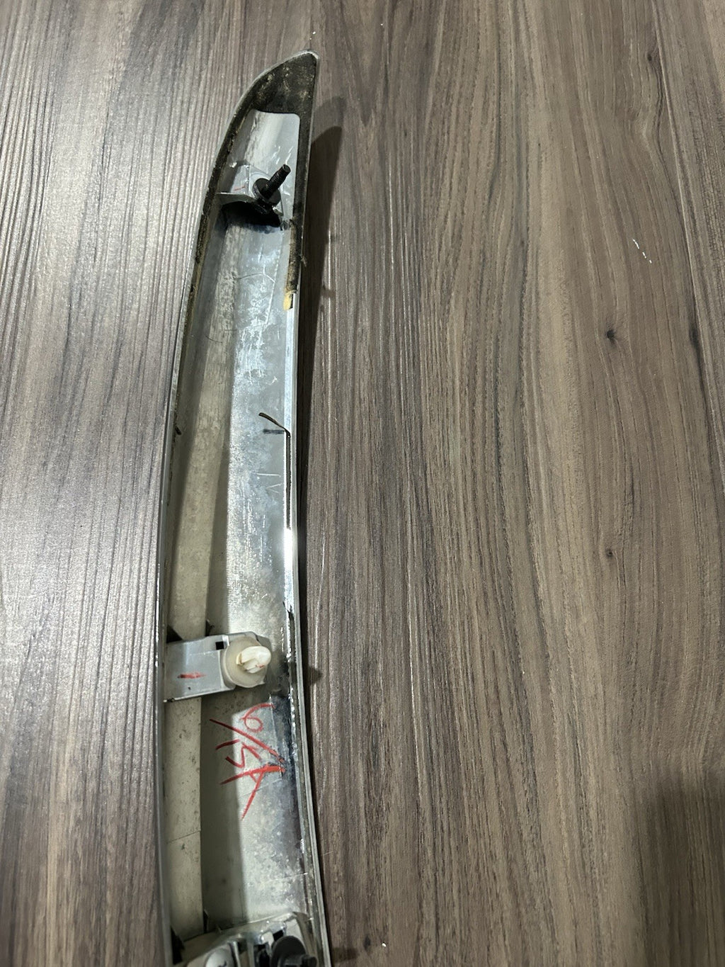 🚘  INFINITI G37 COUPE 2 Door Trunk Spolier TRIM  MOLDING Wing With Camera OEM