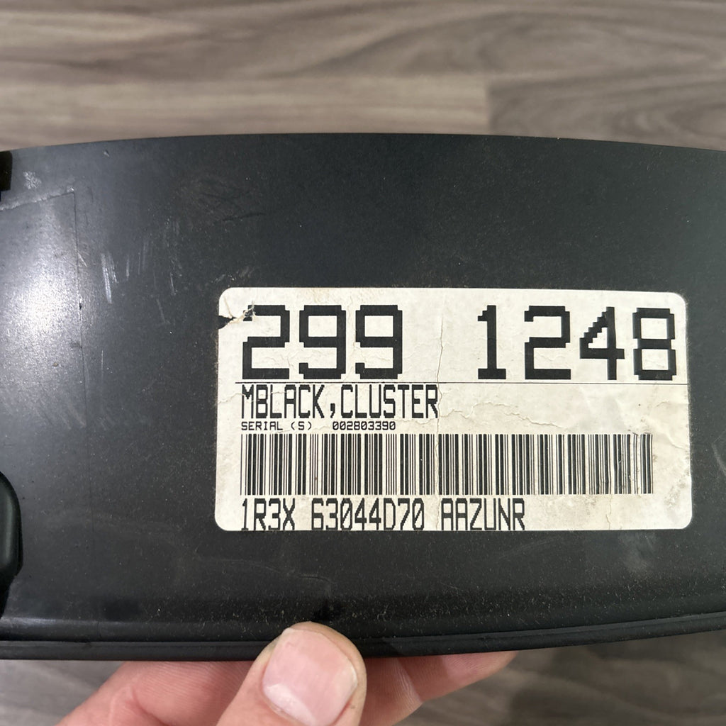 1999-2004 Ford Mustang Speedometer Gauge Cluster Trim Bezel Black OEM