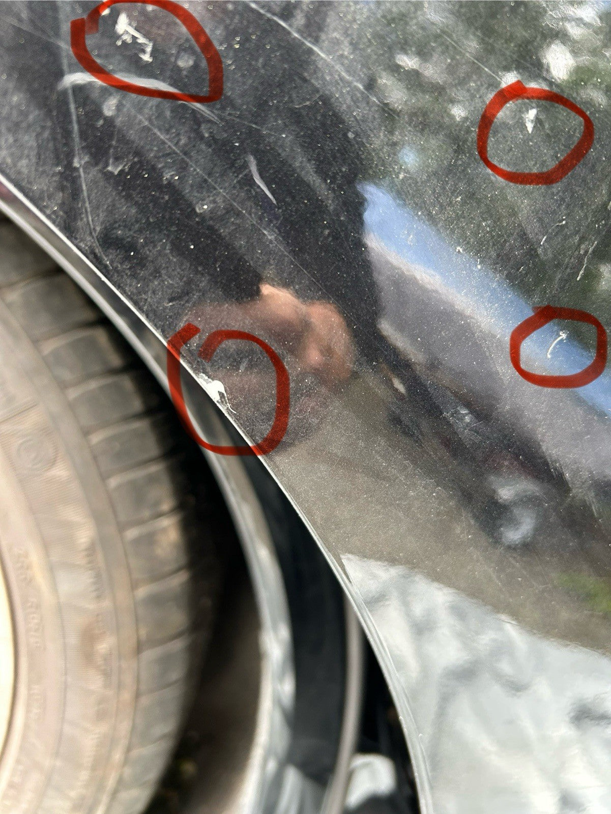 OEM 2014-2018 BMW X5 X5M F15 F85 RIGHT REAR DOOR Black 475M