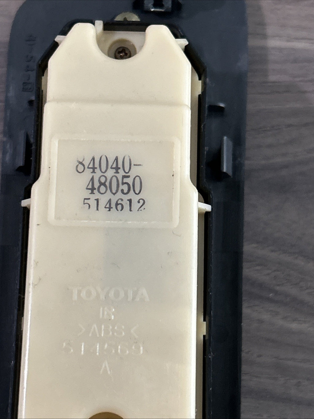 2001-2007 TOYOTA HIGHLANDER POWER MASTER CONTROL WINDOW SWITCH 84040-48121
