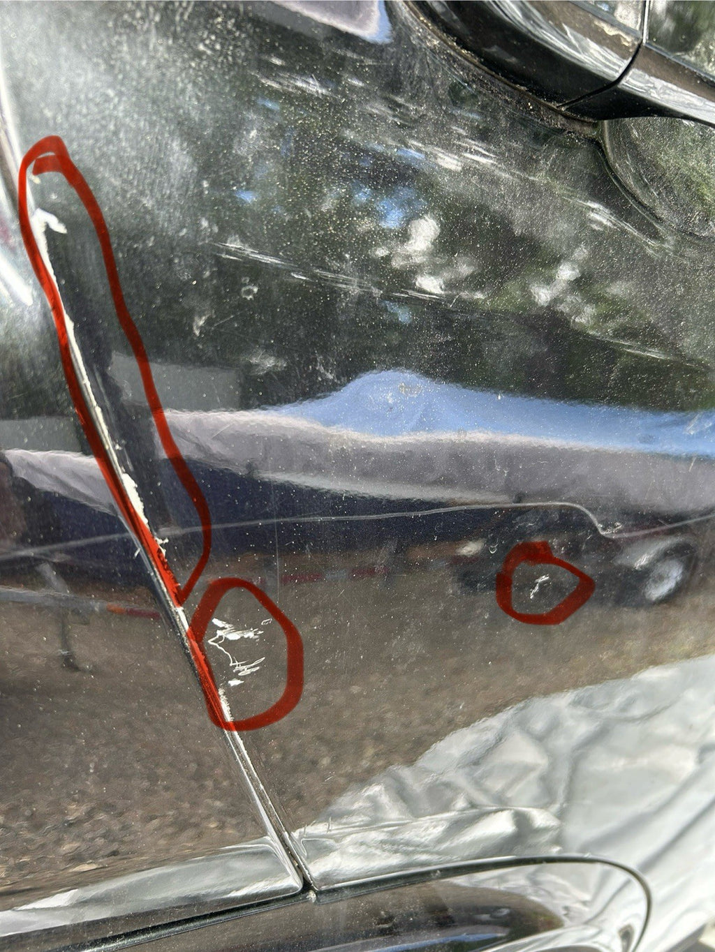 OEM 2014-2018 BMW X5 X5M F15 F85 RIGHT REAR DOOR Black 475M