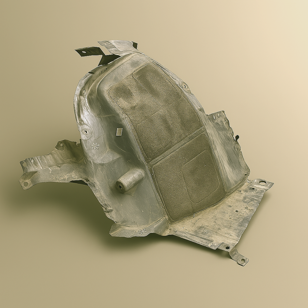 2014-2018 BMW X5 F15 FRONT RIGHT SIDE FENDER LINER REARWARD SPLASH SHIELD OEM