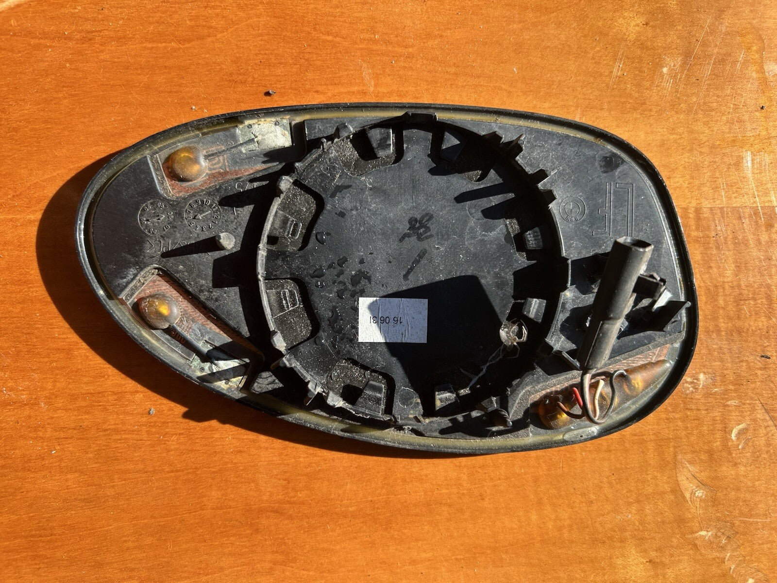 06-08 OEM BMW 3 SERIES E90/E92 328 325 LEFT Auto DIM HEATED MIRROR GLASS LH USA