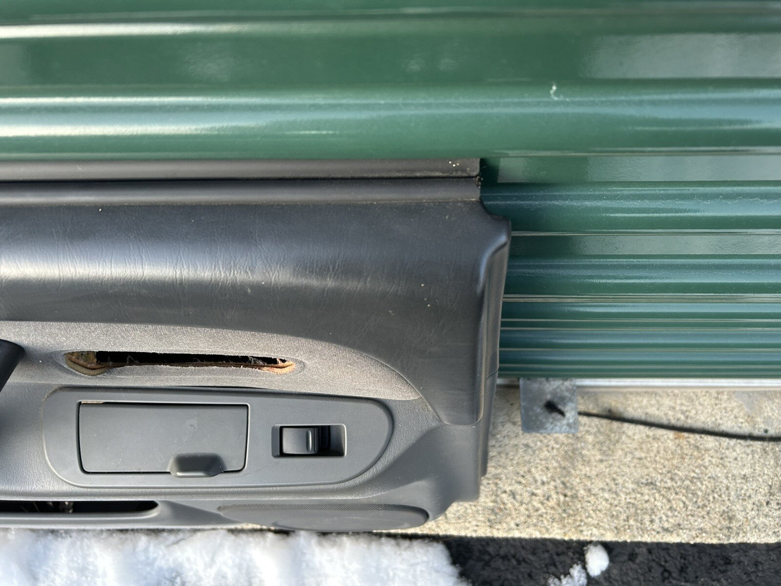 2001-2007 TOYOTA TUNDRA REAR LEFT DRIVER SIDE DOOR PANEL TRIM Gray OEM