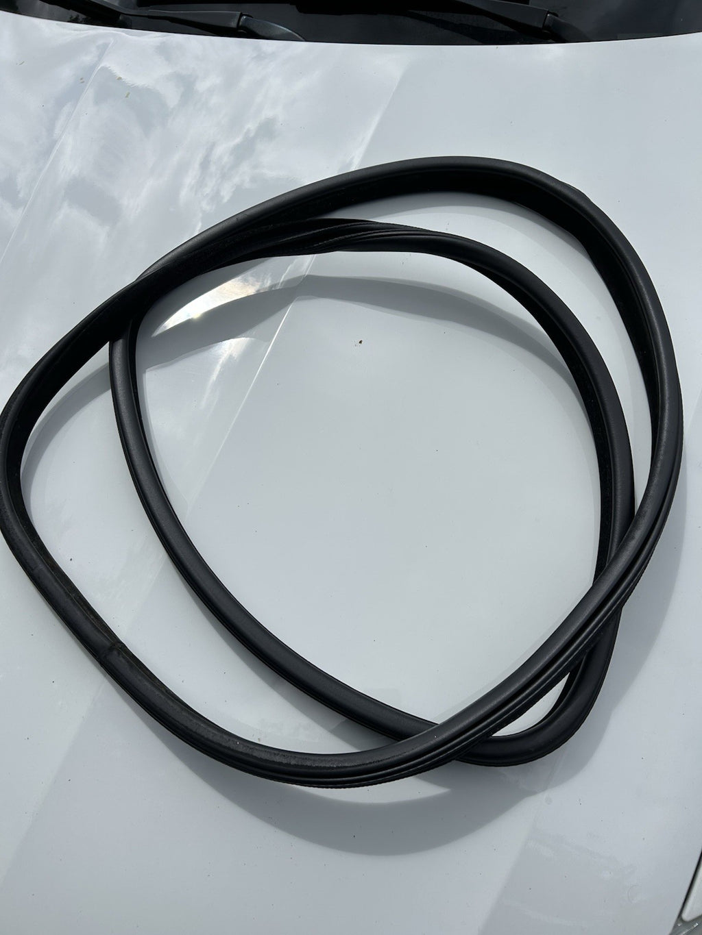 OEM BMW F15 X5 14-18 Left Rear LR Door Seal Gasket Weatherstrip 51727289689