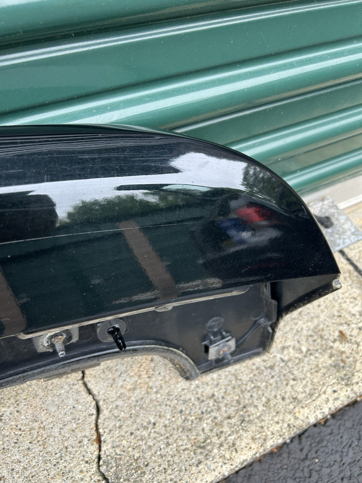 2014-2021 Jeep Grand Cherokee Rear Liftgate Upper Spoiler Wing w/Light Black OEM