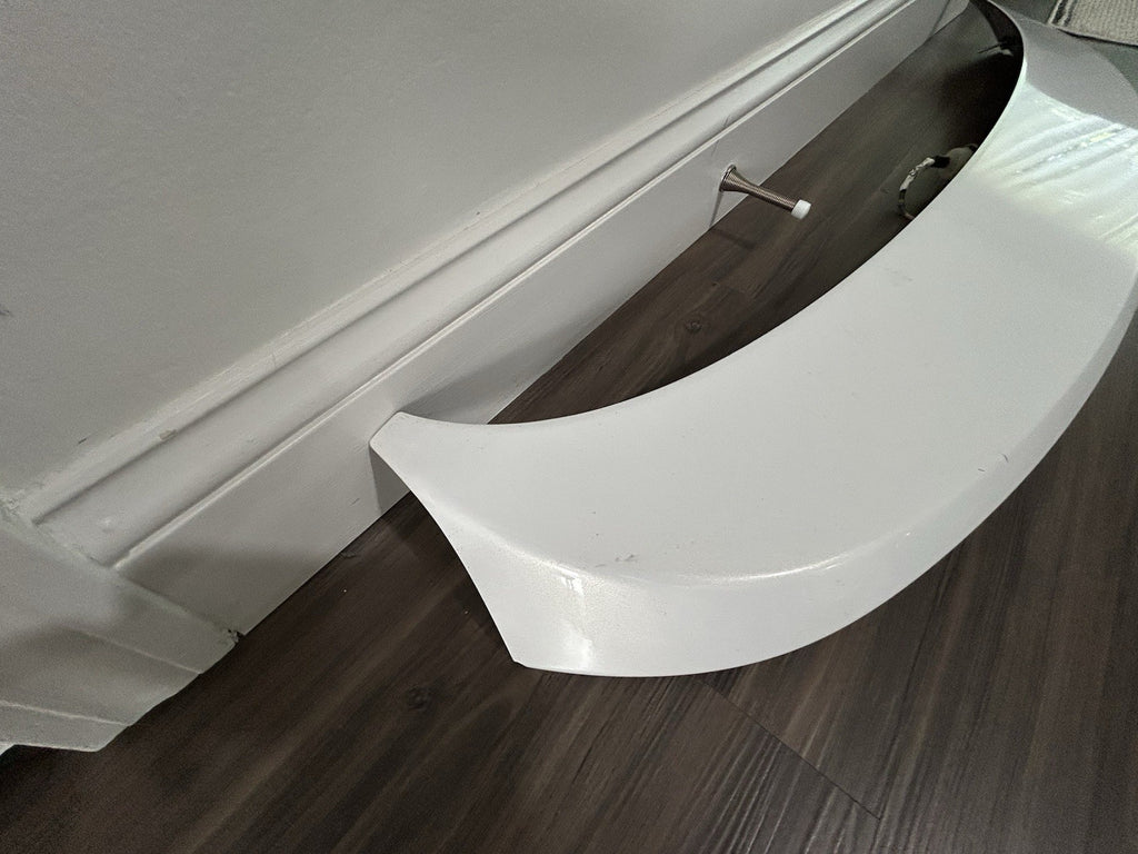 MAZDA CX-9 CX9 REAR LIFT GATE SPOILER THIRD BRAKE LIGHT  2007-2015 OEM White 34K