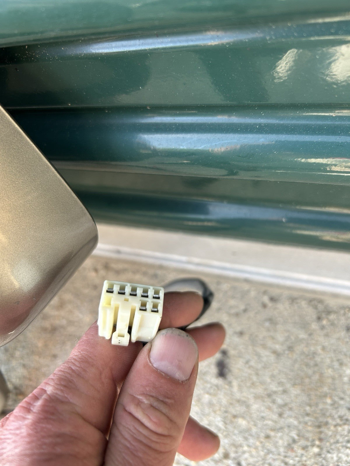 99-03 Lexus RX330 RX350 Driver Left Power Mirror 11WIRE Gold 4P2