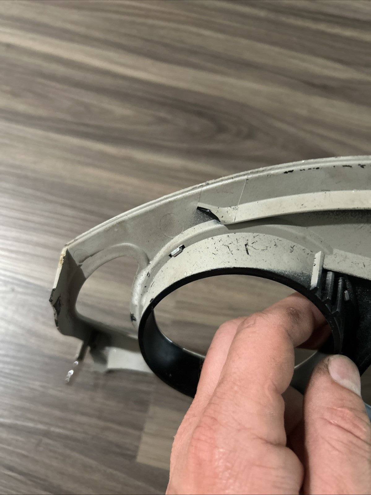 ❌BROKEN❌ MERCEDES R170 SLK230 SLK320 INSTRUMENT CLUSTER SPEEDOMETER BEZEL COVER