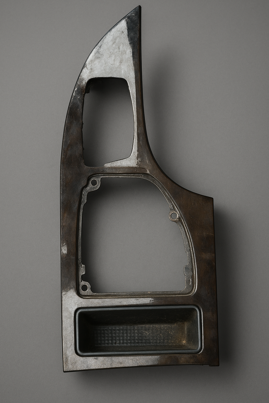 🔥08 09 10 BMW E60 E61 528I 535I 550I M5 CIC CENTER CONSOLE WOOD TRIM