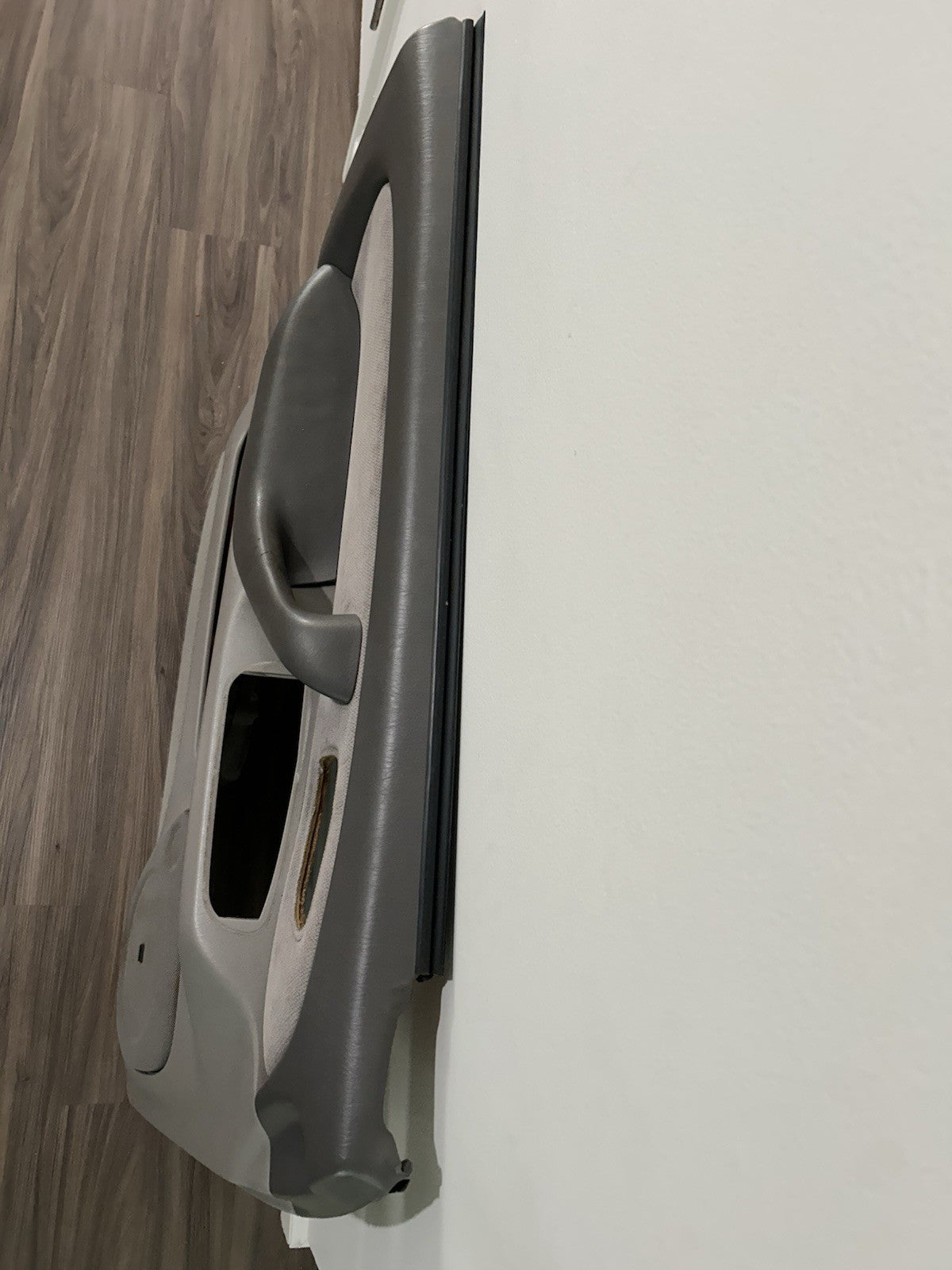 2001 2002 2003 2004 Toyota Sequoia Left Driver  Front Door Panel Trim Gray OEM