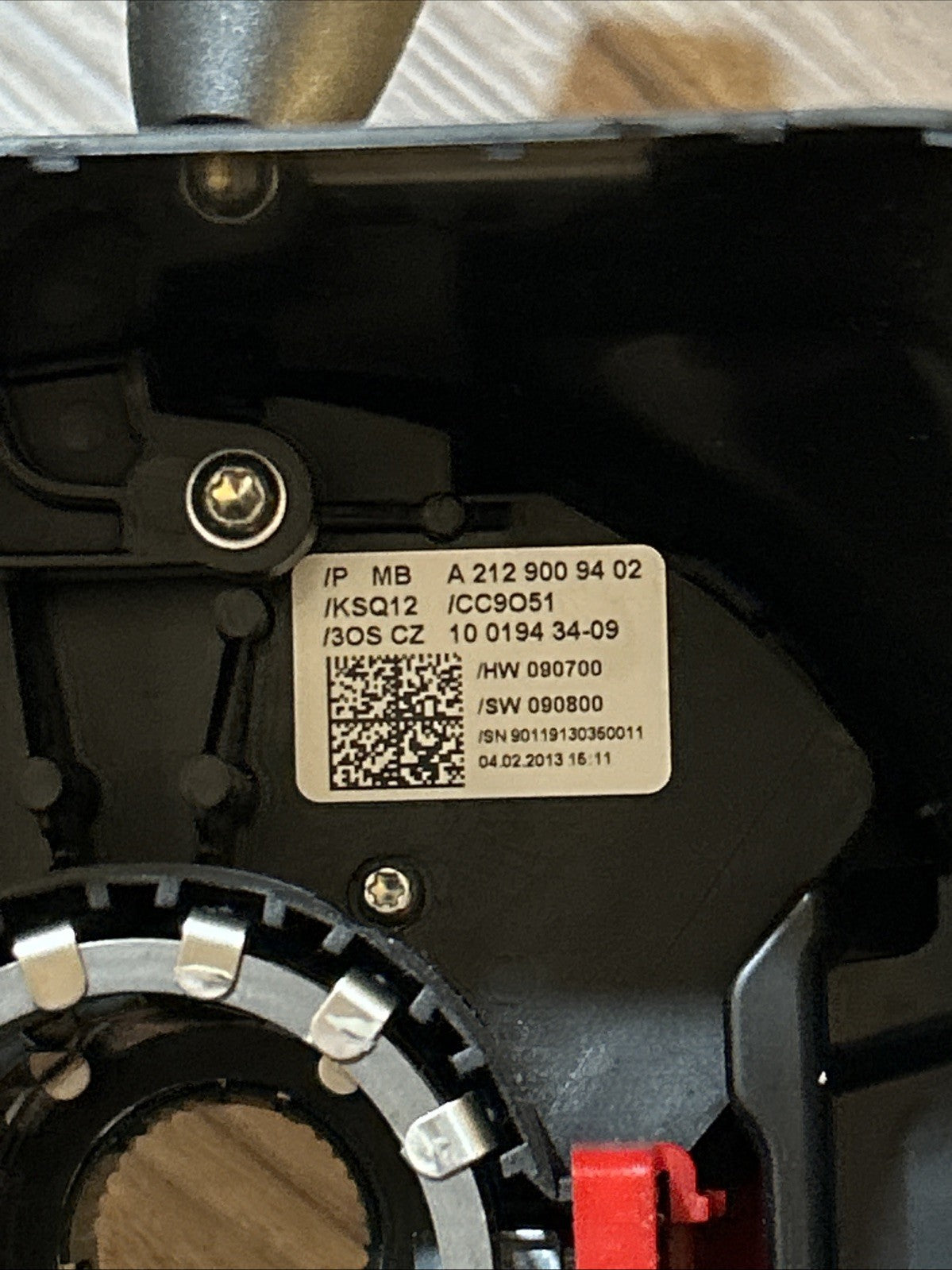 10-13 Mercedes W212 E350 E400 E550 Steering Column Combination Switch OEM