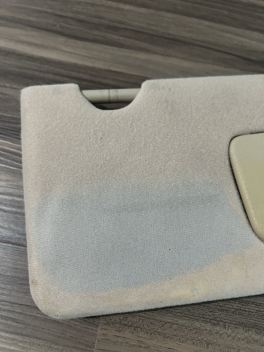 2004-2008 Toyota Solara Driver & Passenger Side Sun Visor Pair Set Tan Lighted