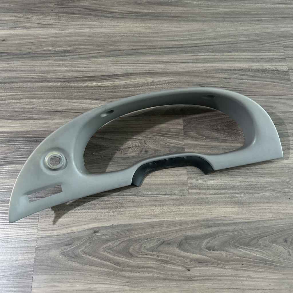 1999-2004 Ford Mustang Speedometer Gauge Cluster Trim Bezel Gray OEM