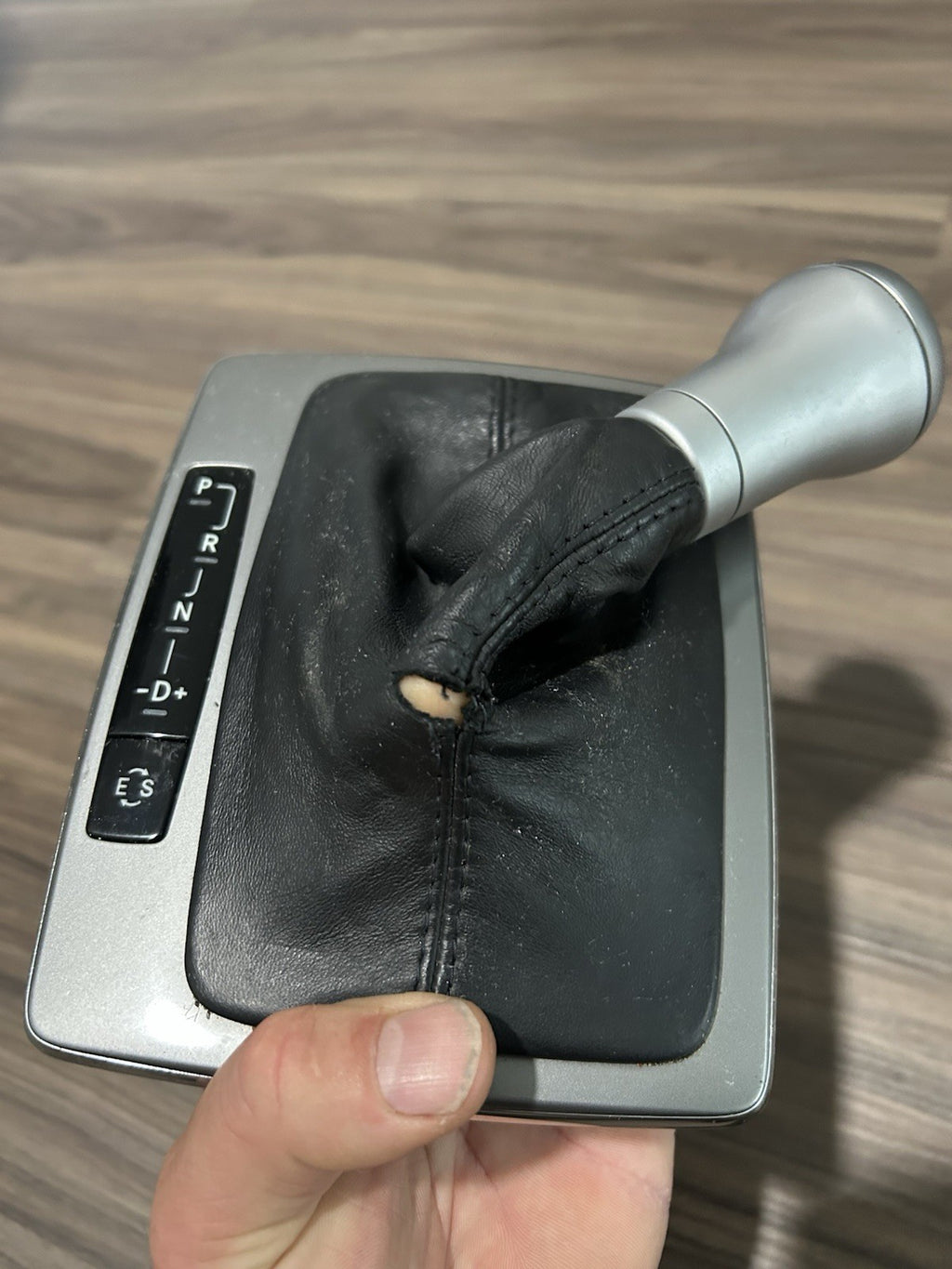 08-14 Mercedes W204, C300 Auto Shift Knob Boot & Base Trim