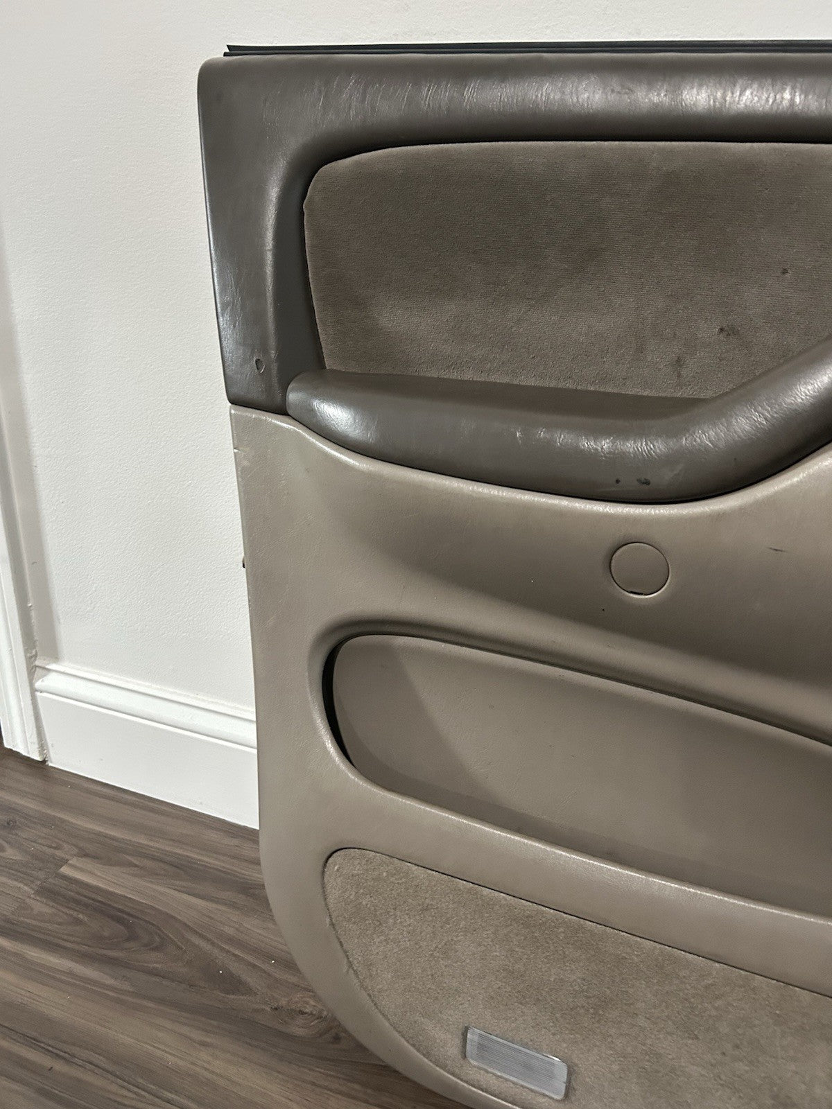 2001 2002 2003 2004 Toyota Sequoia Left Driver  Front Door Panel Trim Brown OEM