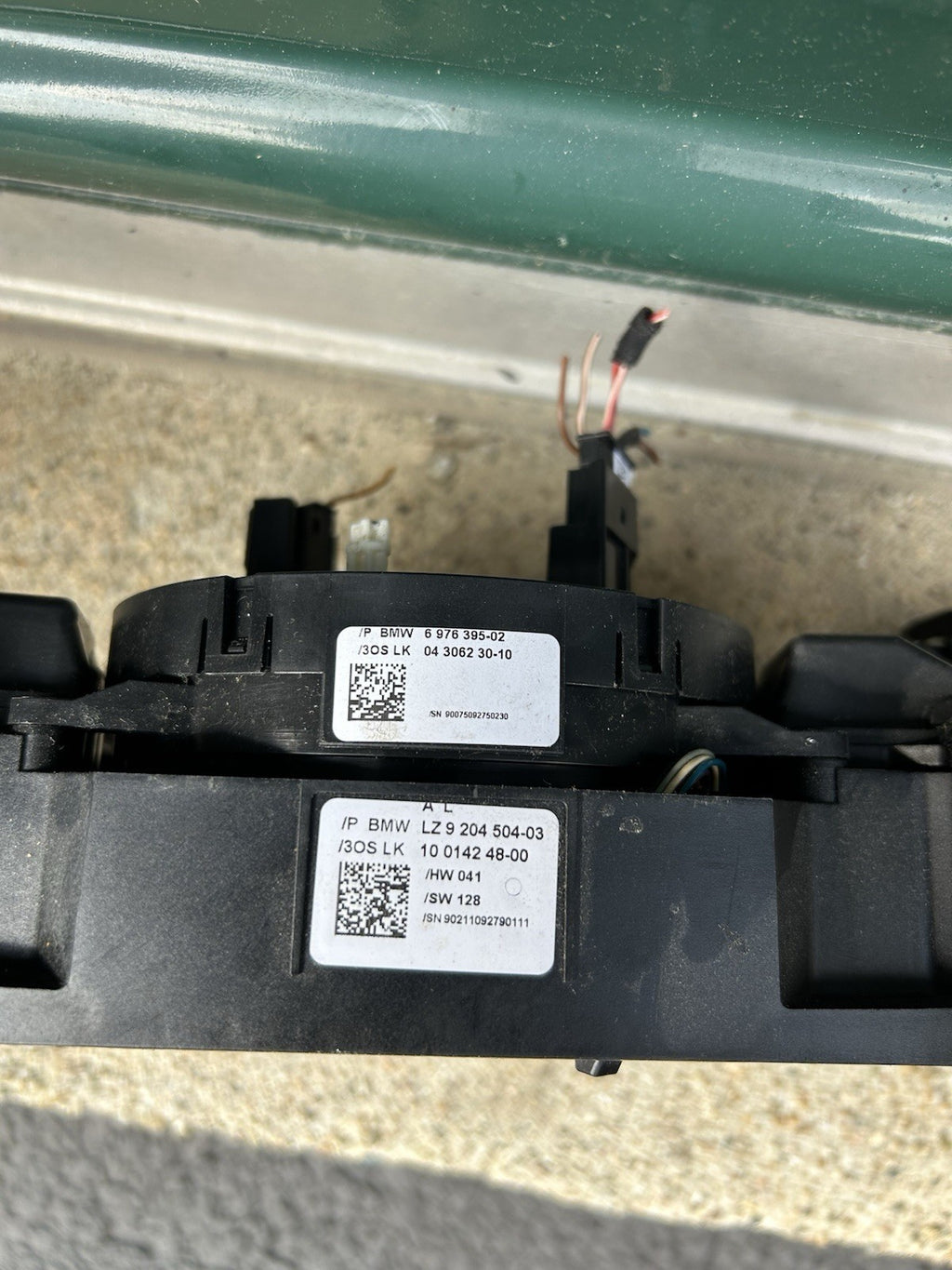 06 07 08 09 10 BMW 528xi oem clock spring turn wiper cruise switch assembly