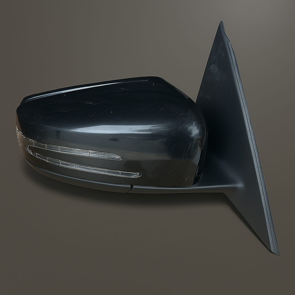 2010 2011 Mercedes Benz W204 C300 Right Side Door Mirror 2048104416 Black