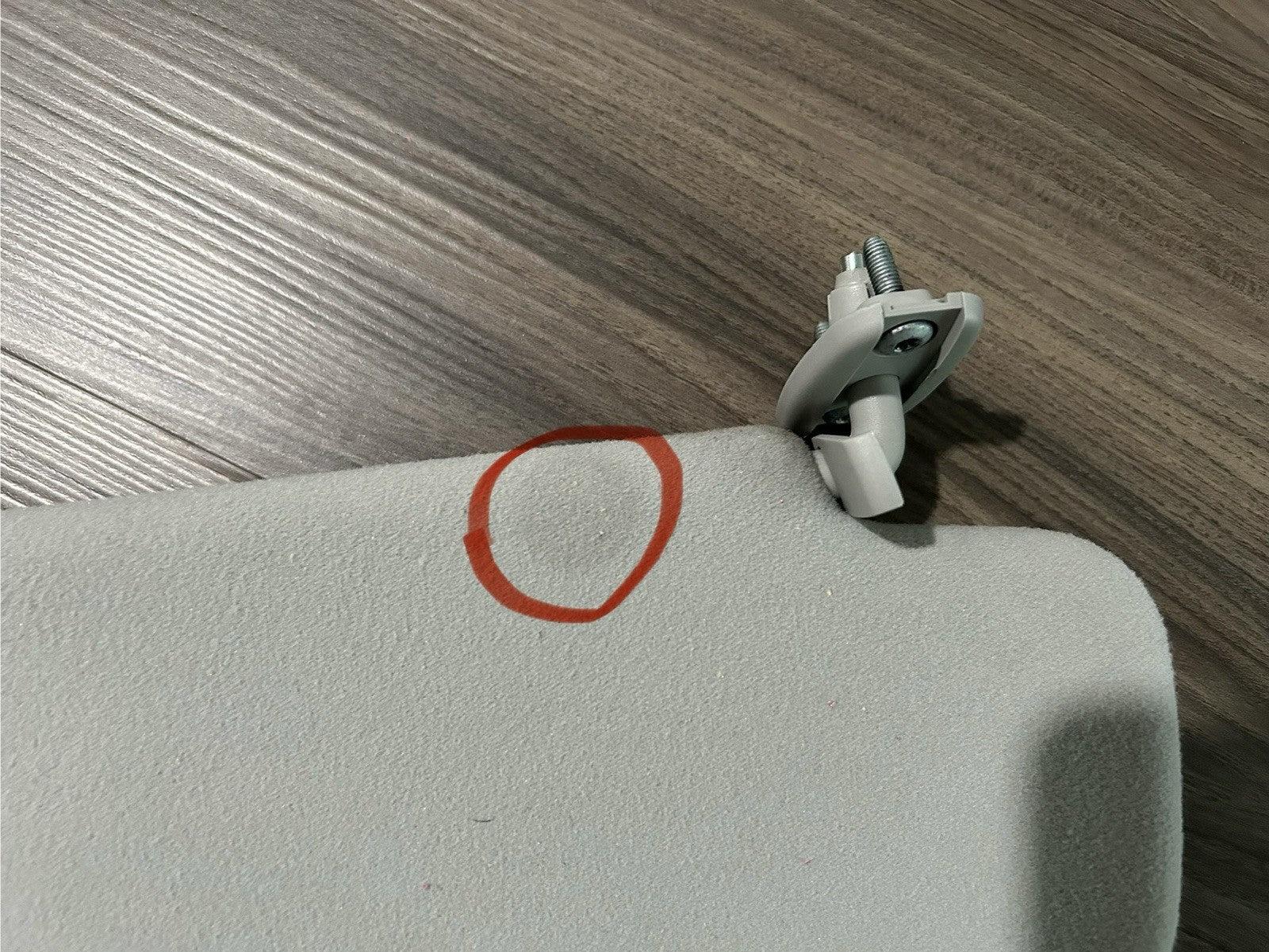 OEM C215 W220 Mercedes Benz Sun Visor Set 2000-2006 S320 S430 S500 CL500 CL600