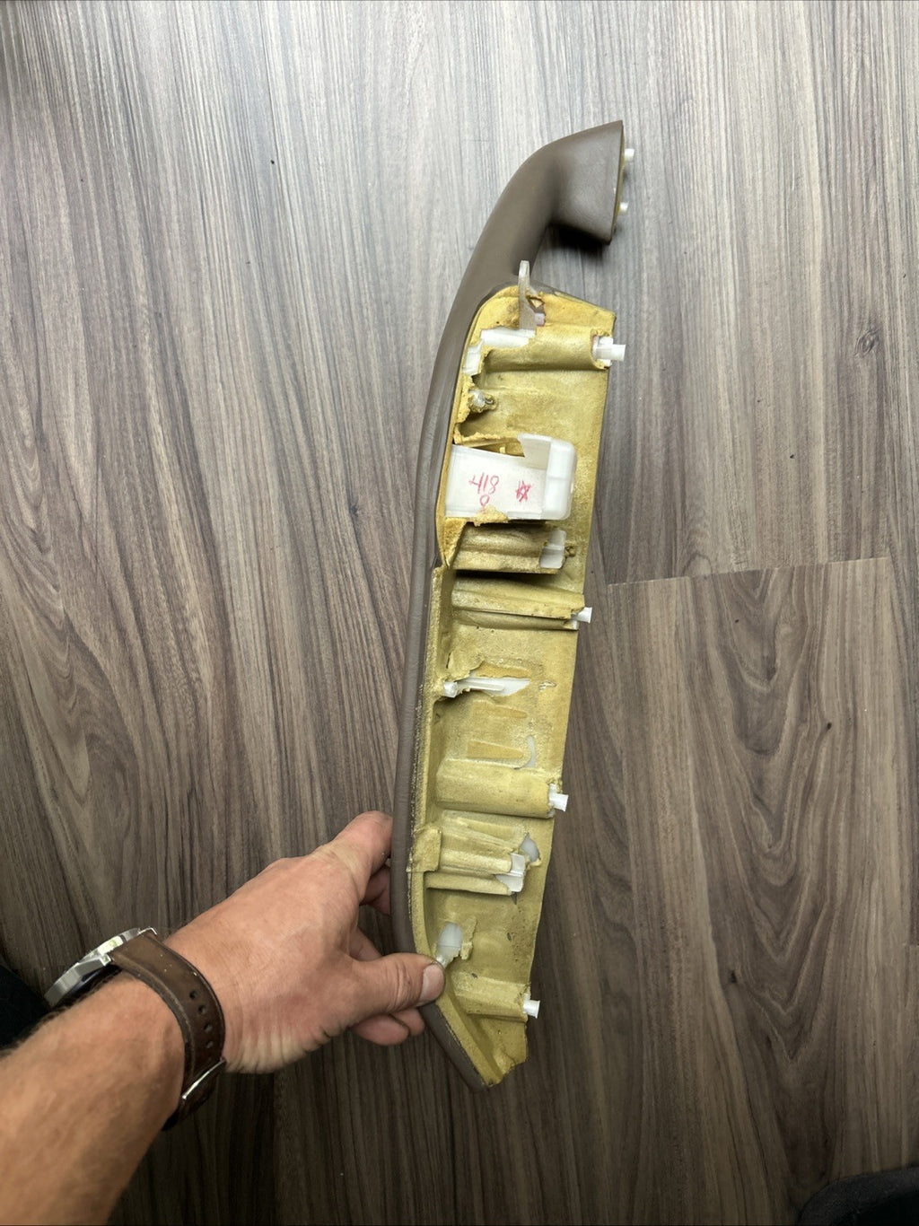 2001-2007 Toyota Sequoia Rear Left  Door Panel Handle Armrest Brown