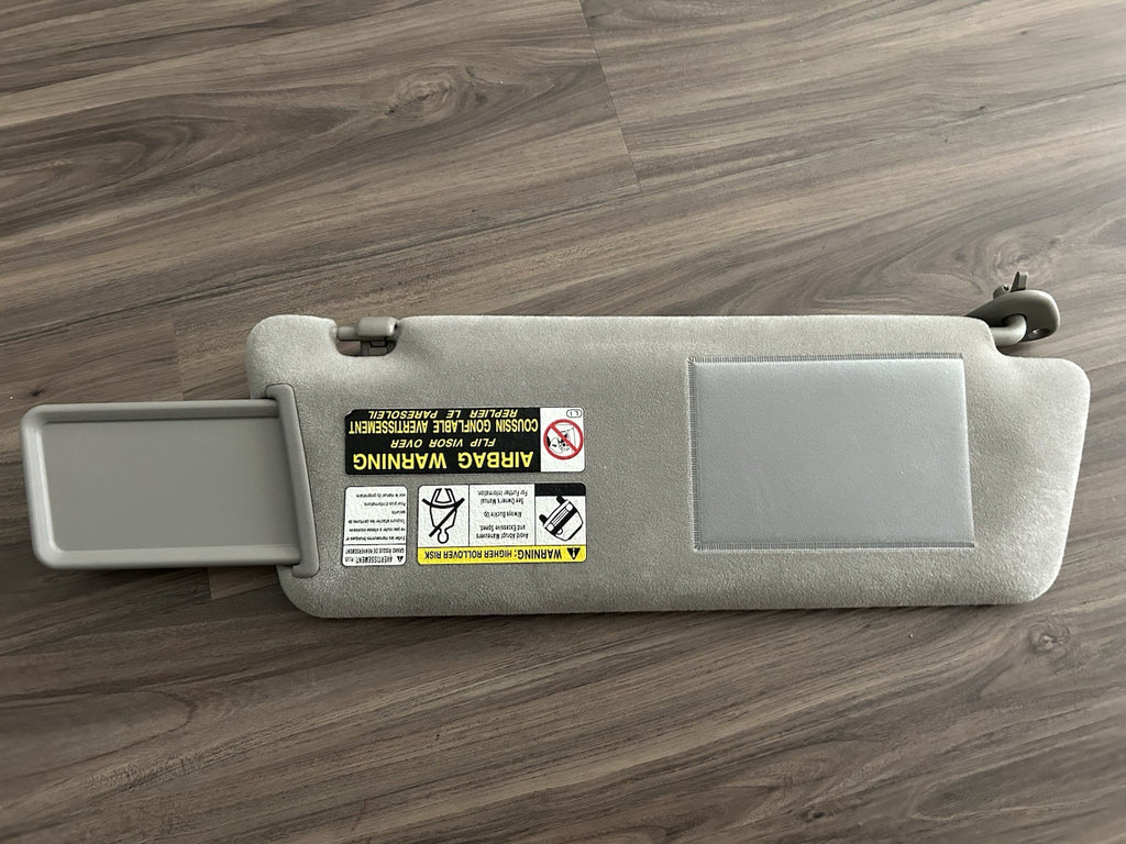 2000-2006 Toyota Tundra DRIVER PASSENGER Left Right Sun Visor SET OEM Gray