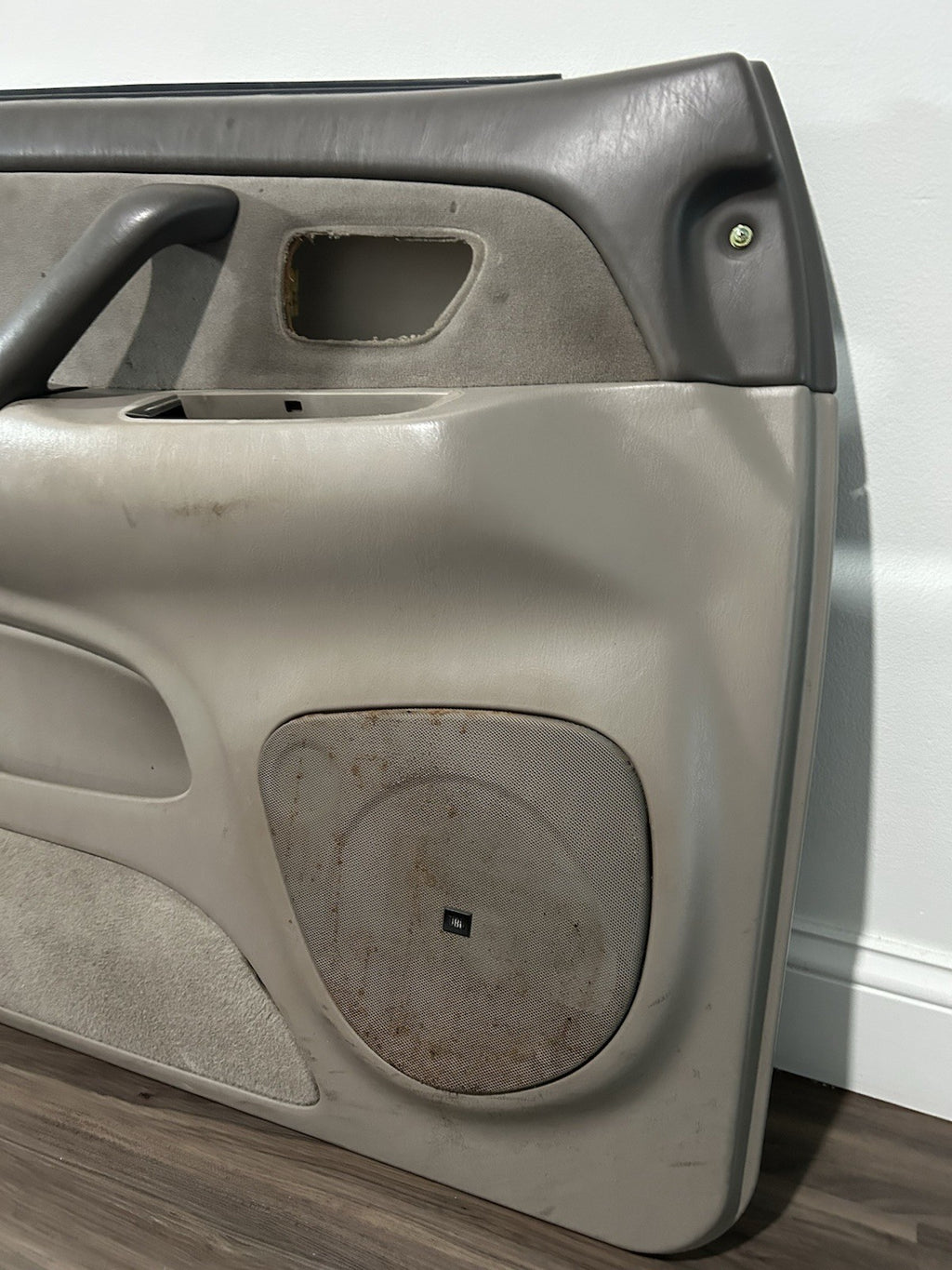 2001 2002 2003 2004 Toyota Sequoia Left Driver  Front Door Panel Trim Brown OEM