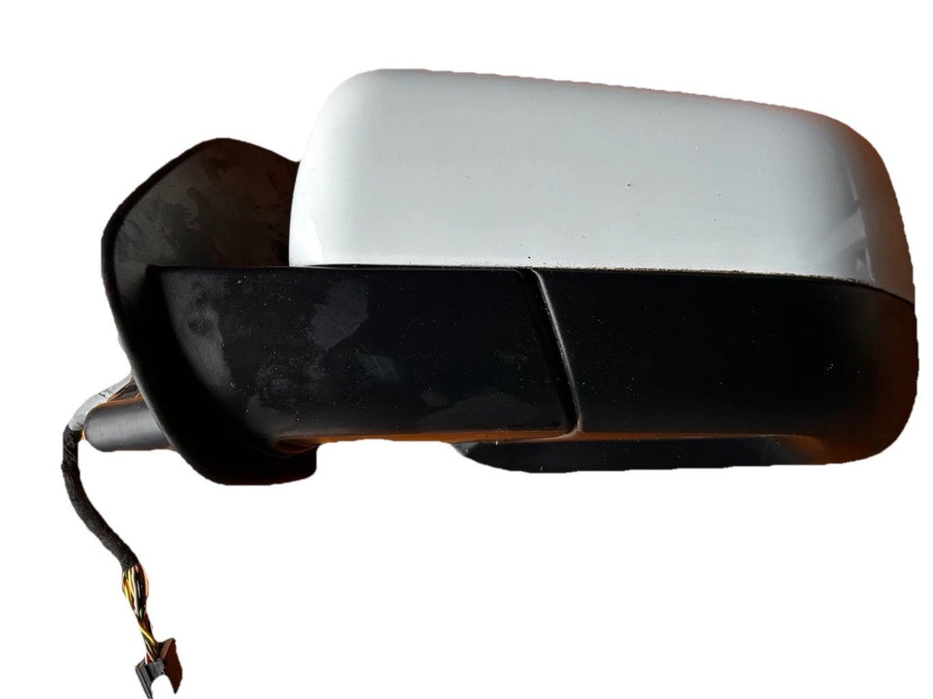 Driver Left Side View Mirror Power Painted Fits 10-13 RANGE ROVER SPORT White