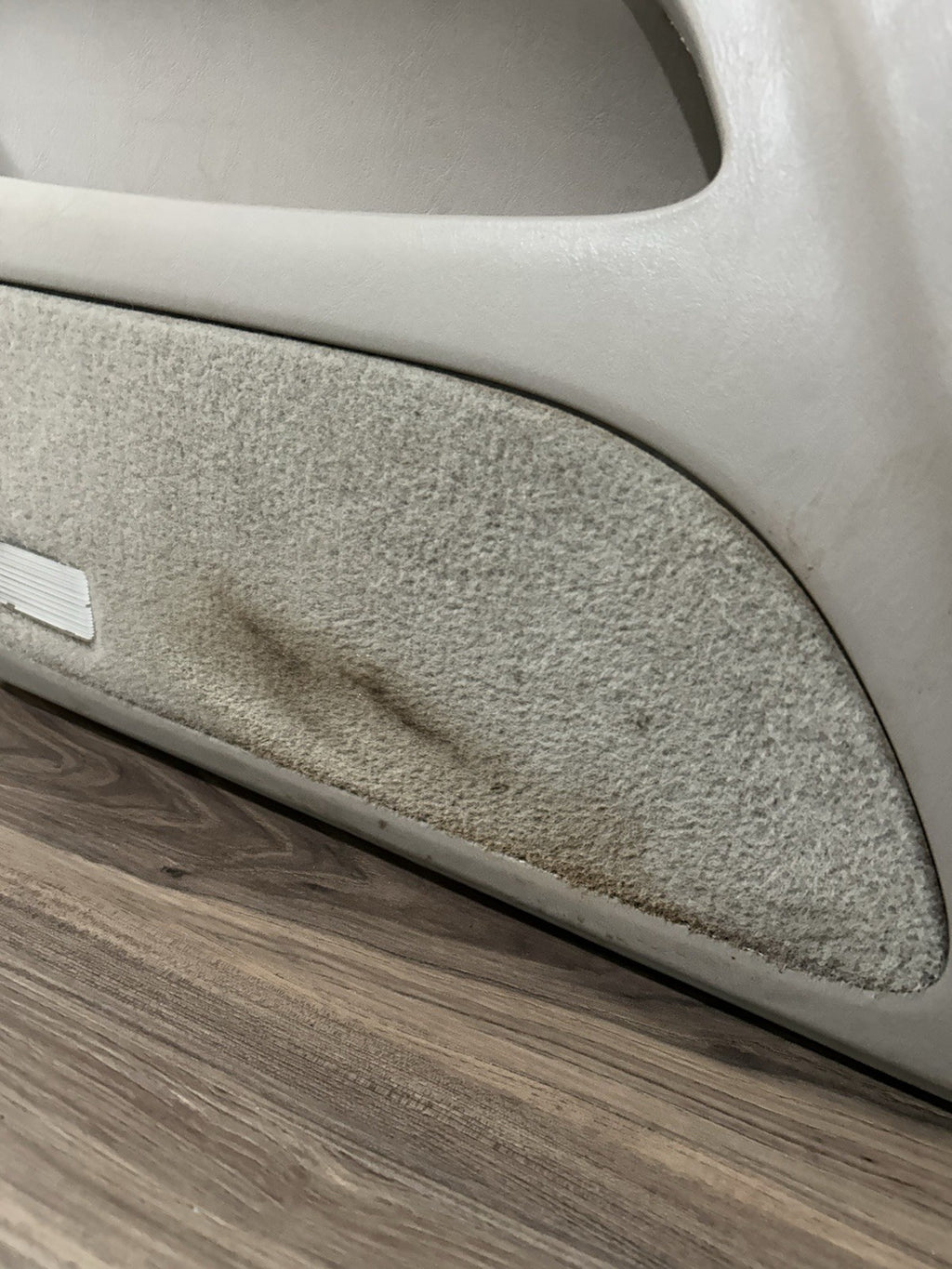 2001 2002 2003 2004 Toyota Sequoia Left Driver  Front Door Panel Trim Gray OEM