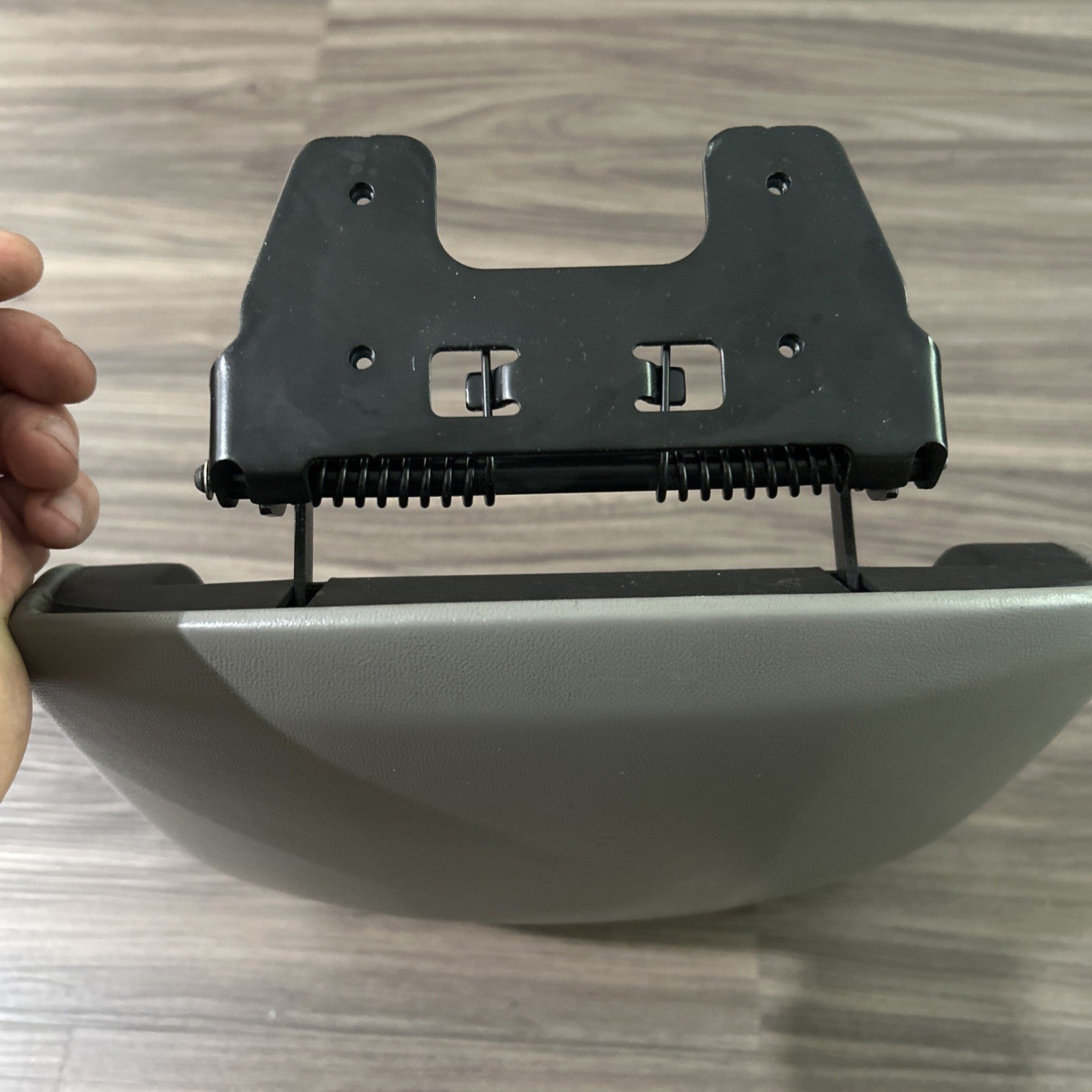 2009-2015 Honda Pilot Front Center Console Arm Rest Lid/ Compartment Door Gray