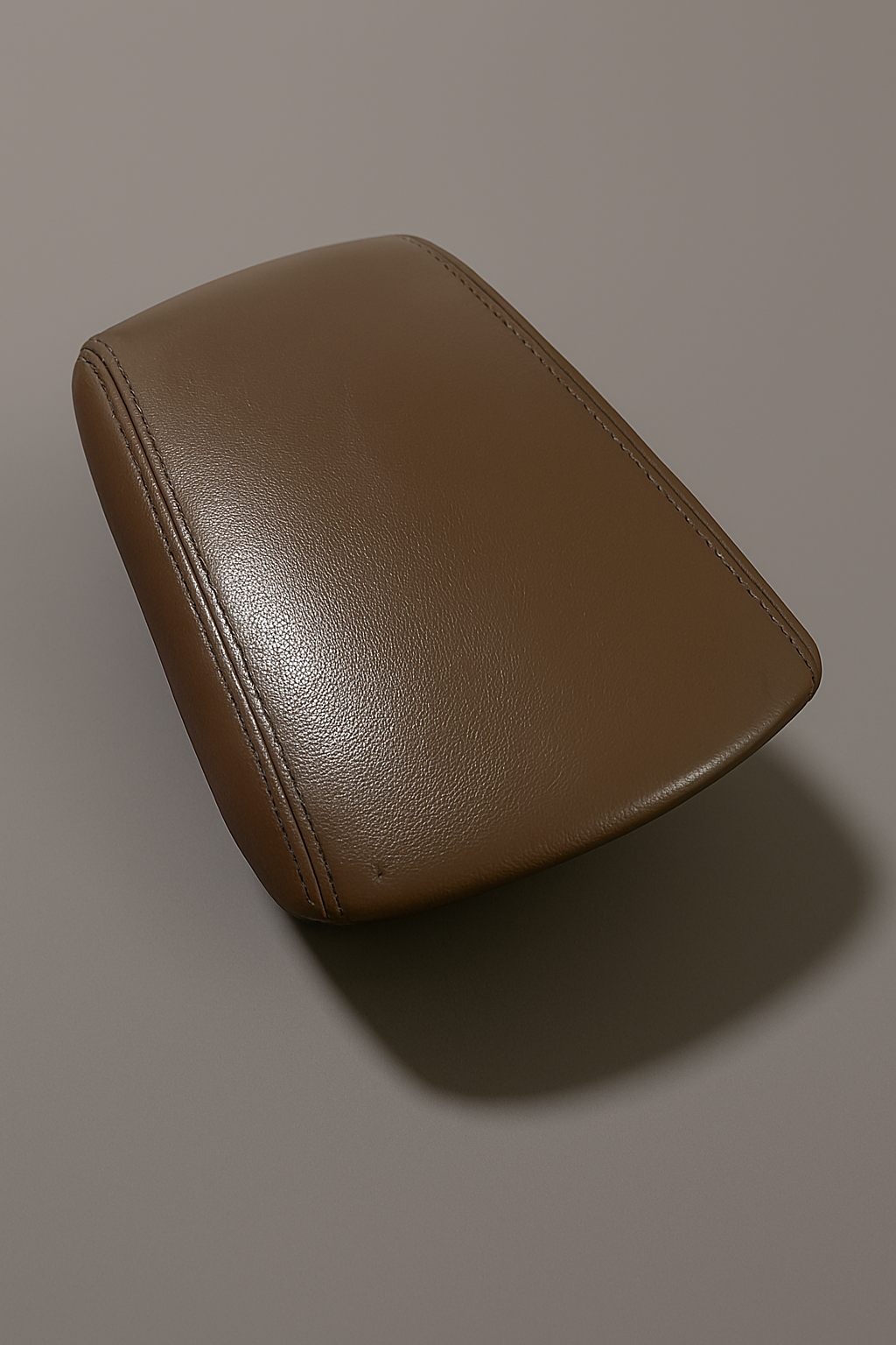 2011-2015 Ford Explorer Center Console Lid Armrest Arm Rest Brown Leather OEM