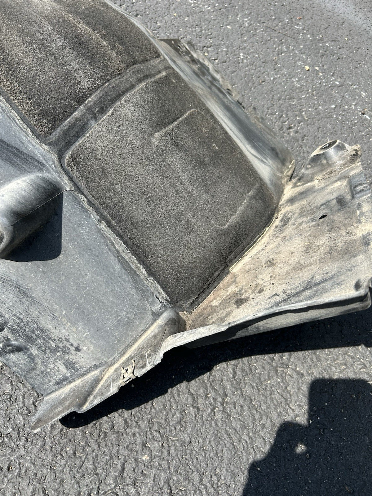 2014-2018 BMW X5 F15 FRONT RIGHT SIDE FENDER LINER REARWARD SPLASH SHIELD OEM