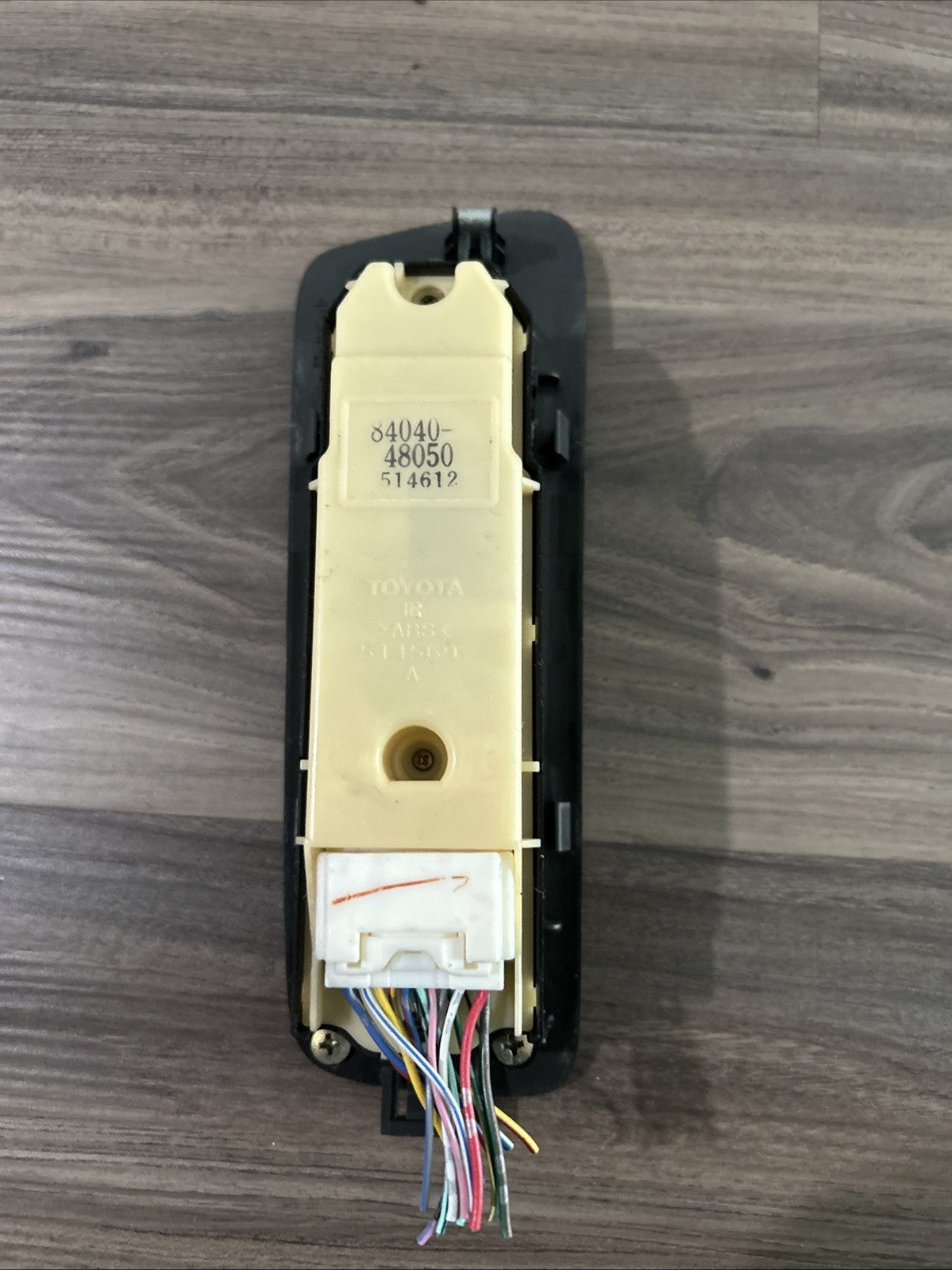 2001-2007 TOYOTA HIGHLANDER POWER MASTER CONTROL WINDOW SWITCH 84040-48121