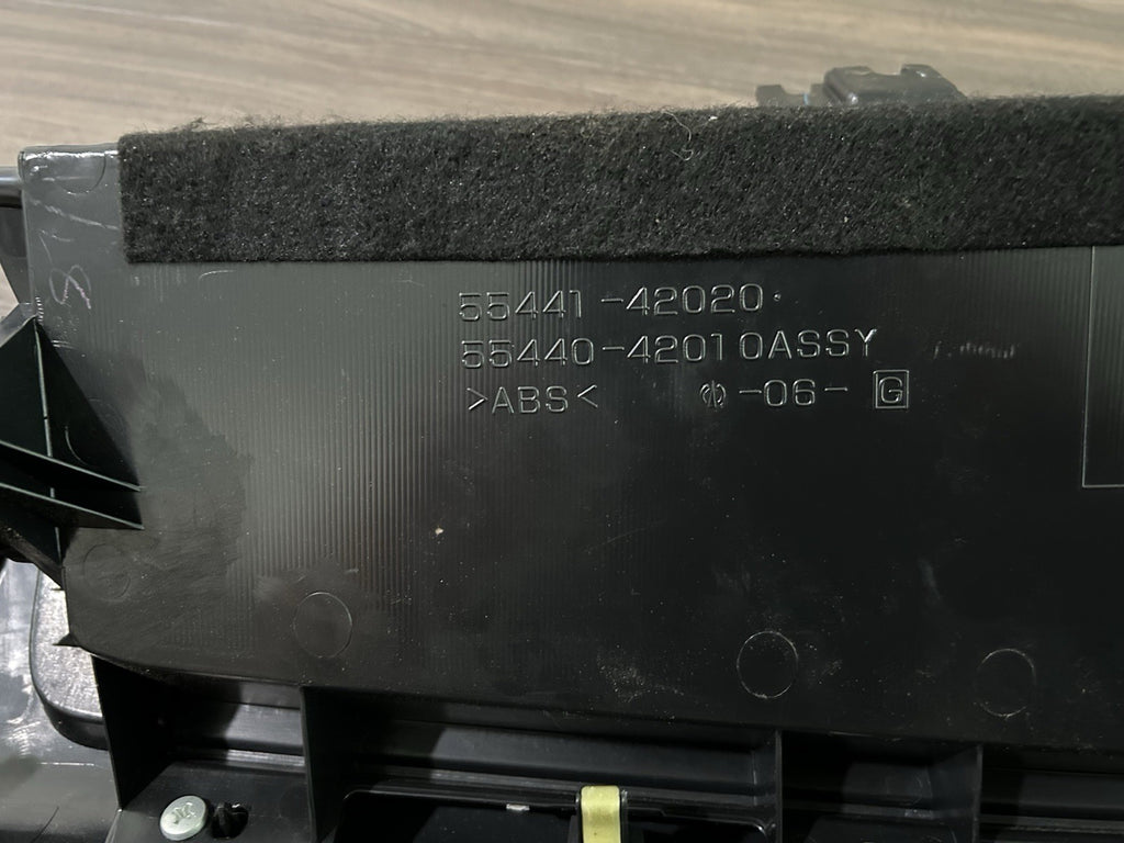 2006-2012 Toyota RAV4 Upper Glove Box Dash Compartment Storage Black OEM WORKS