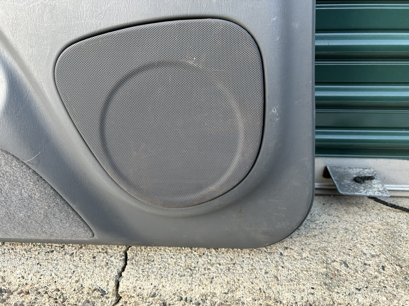 2001-2007 TOYOTA TUNDRA REAR LEFT DRIVER SIDE DOOR PANEL TRIM Gray OEM