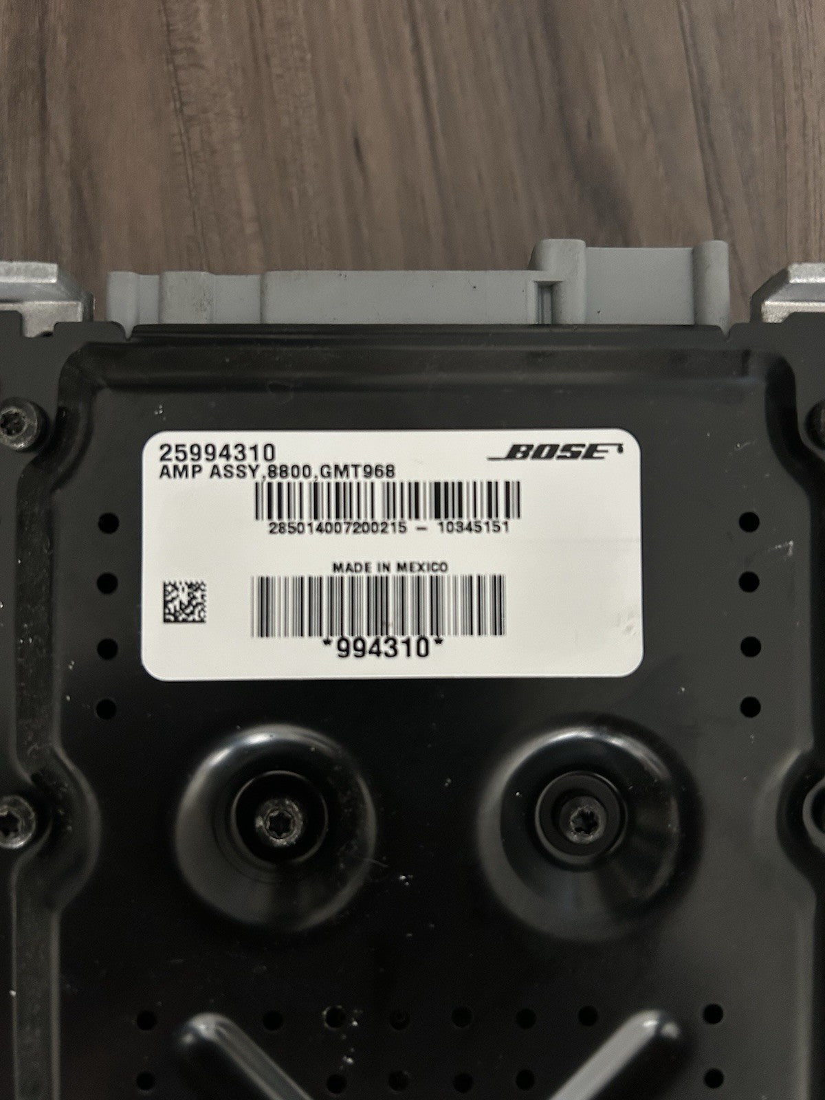 07-12 Acadia Outlook Traverse ENCLAVE Bose Audio Stereo Amplifier 25994310