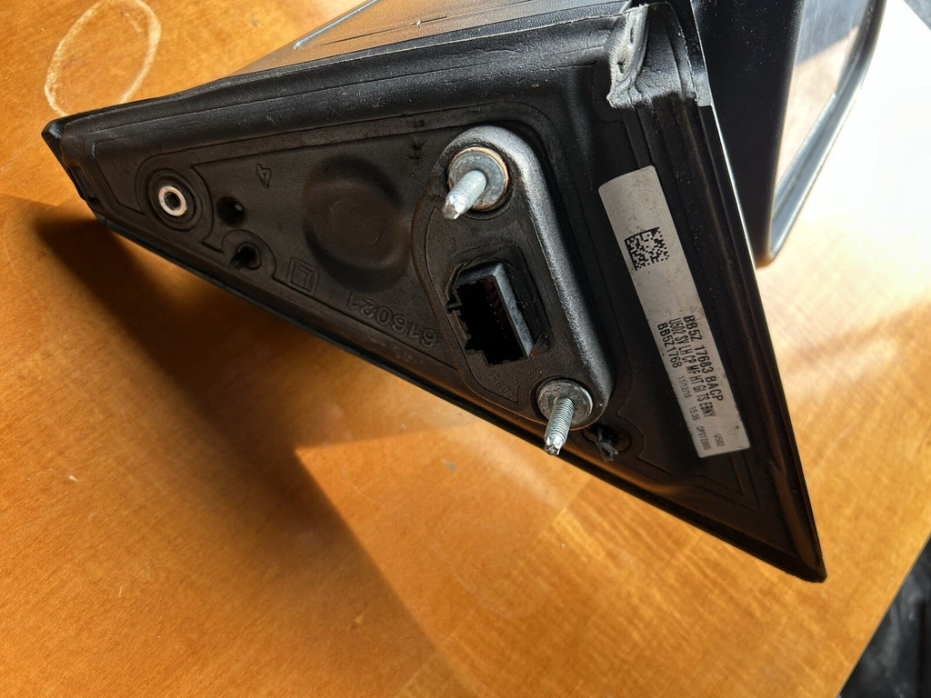 2011-2015 Ford Explorer Left Driver Side View Door Mirror Power Black