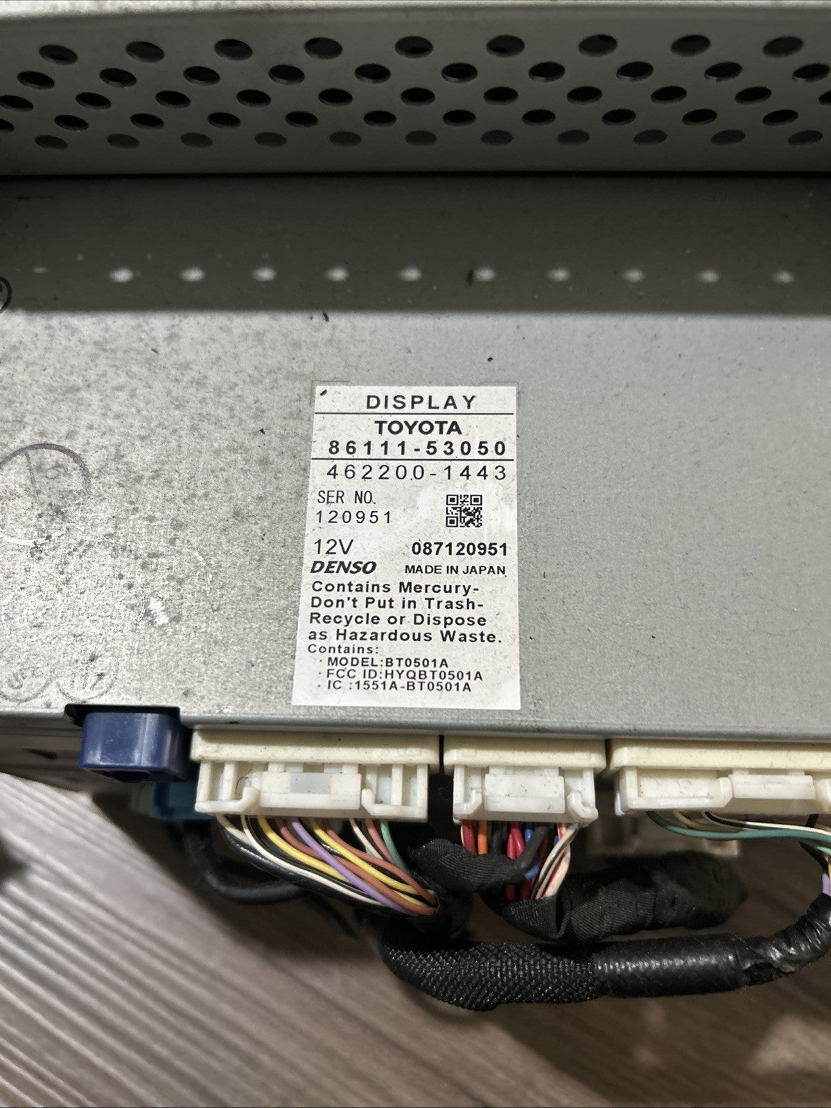 READ!!!06 - 09 LEXUS IS250 IS350 NAVI RADIO GPS STEREO UNIT SCREEN 86111-53050