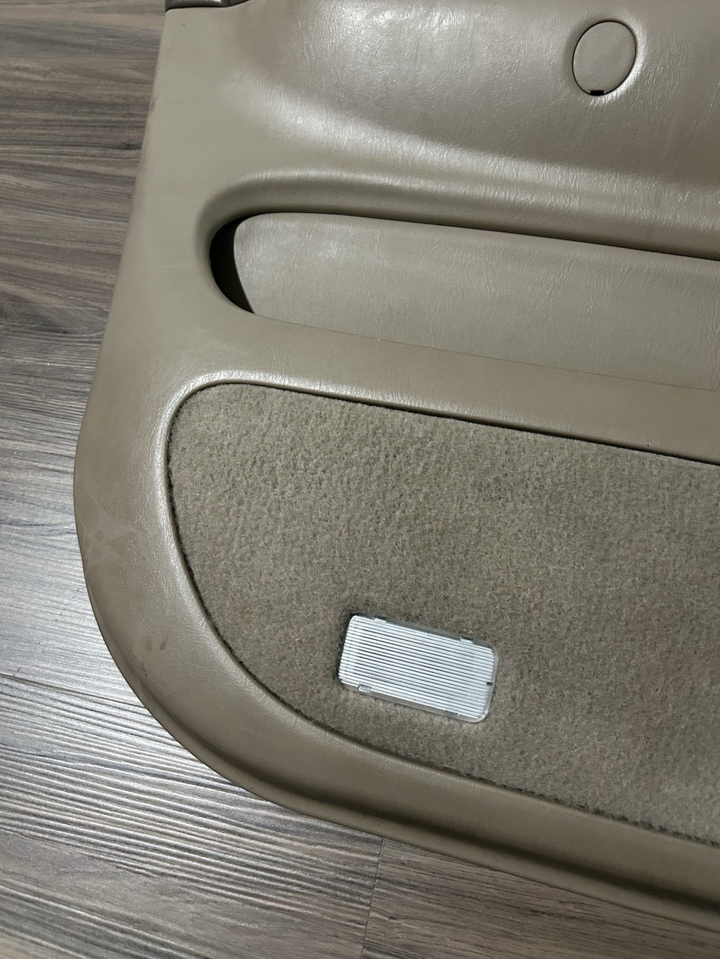 2001 2002 2003 2004 Toyota Sequoia Left Driver  Front Door Panel Trim Tan OEM