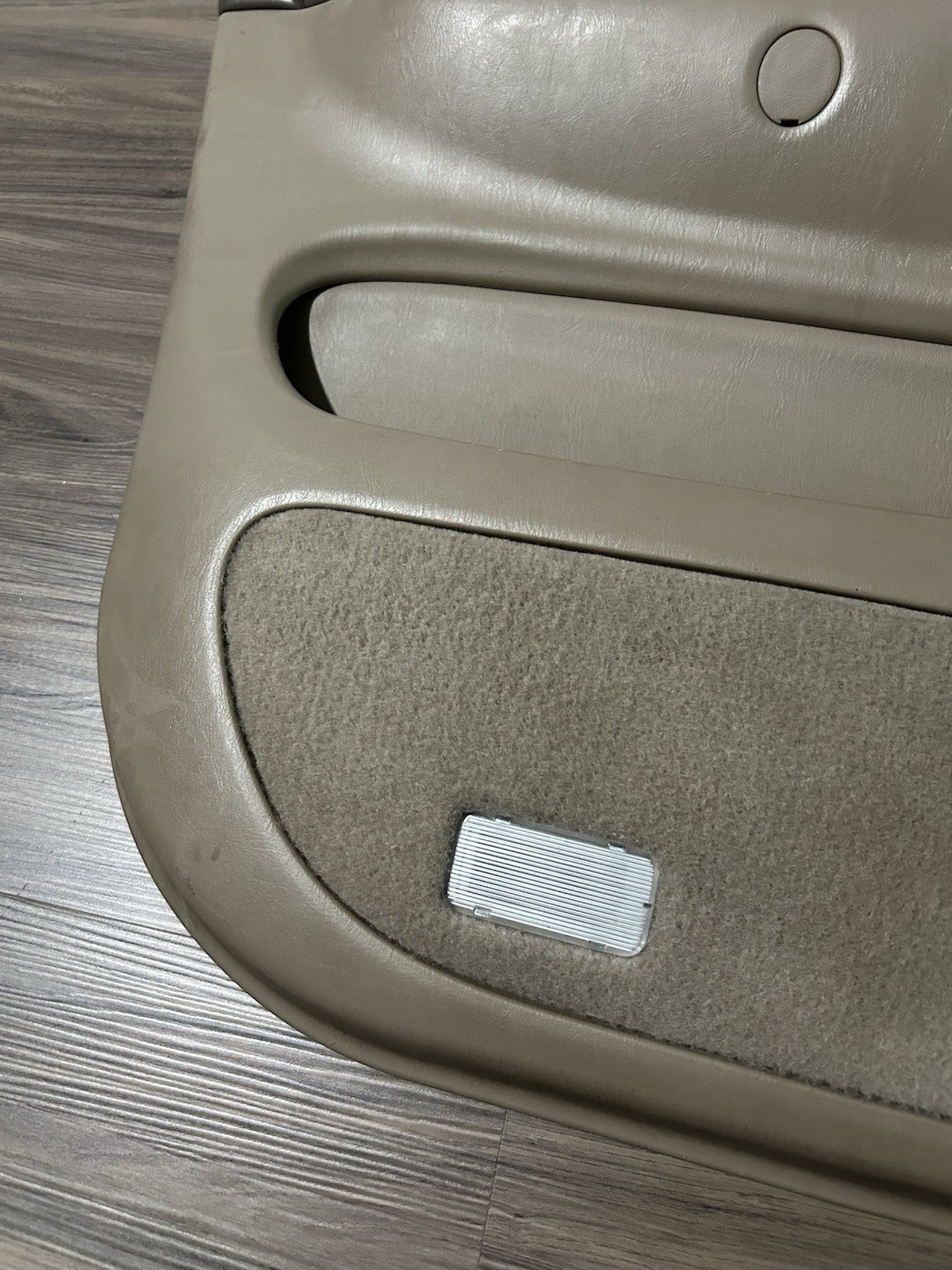 2001 2002 2003 2004 Toyota Sequoia Left Driver  Front Door Panel Trim Tan OEM