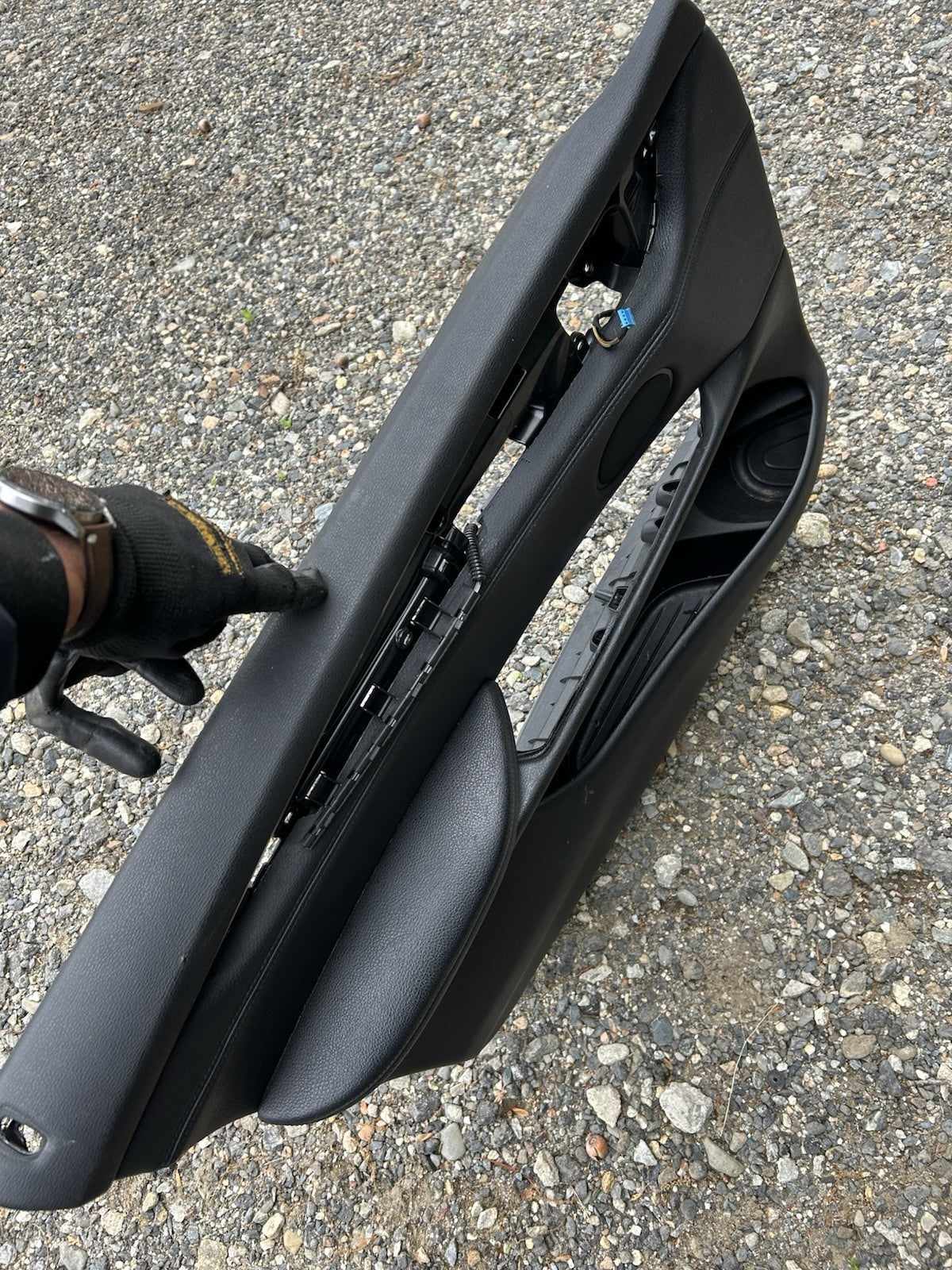 BMW X5 F15 FRONT LEFT DRIVER SIDE INTERIOR DOOR PANEL TRIM COVER OEM 2014-2018