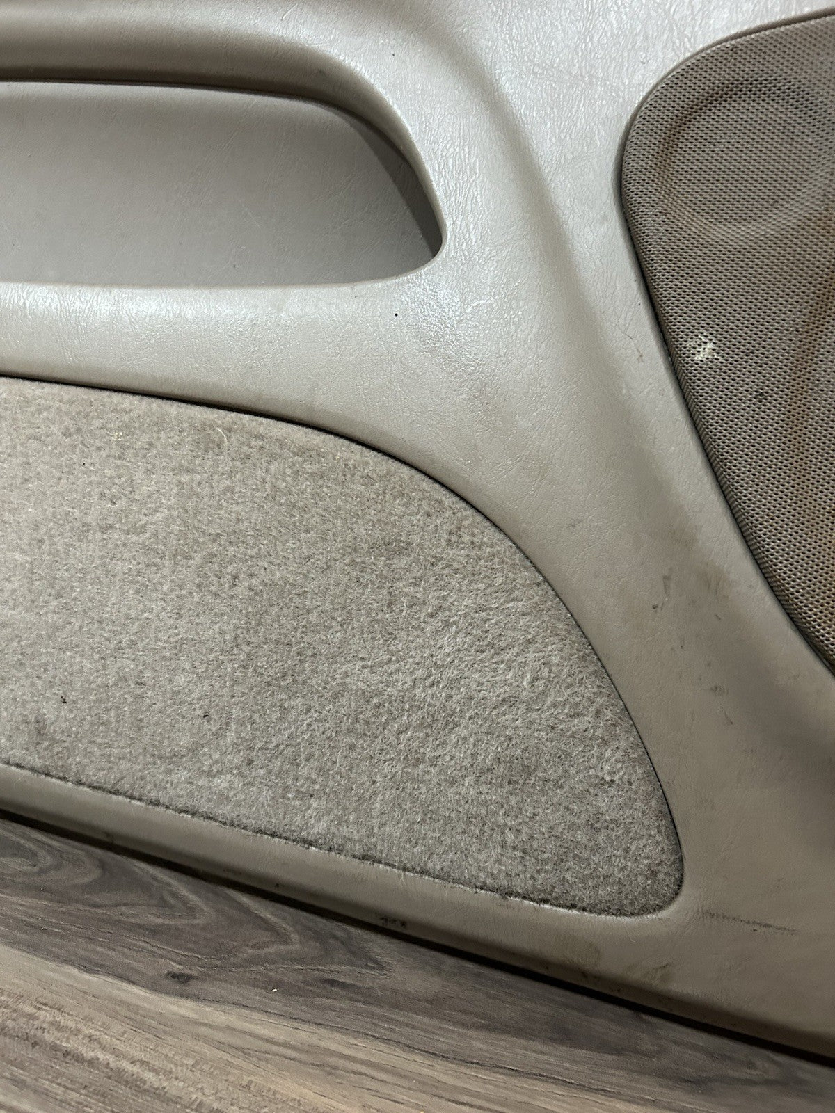 2001 2002 2003 2004 Toyota Sequoia Left Driver  Front Door Panel Trim Tan OEM