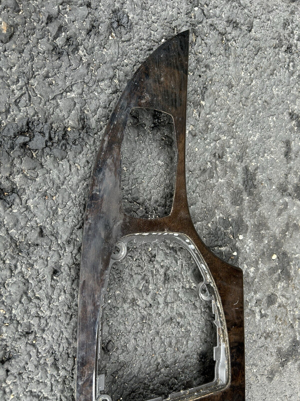 🔥08 09 10 BMW E60 E61 528I 535I 550I M5 CIC CENTER CONSOLE WOOD TRIM