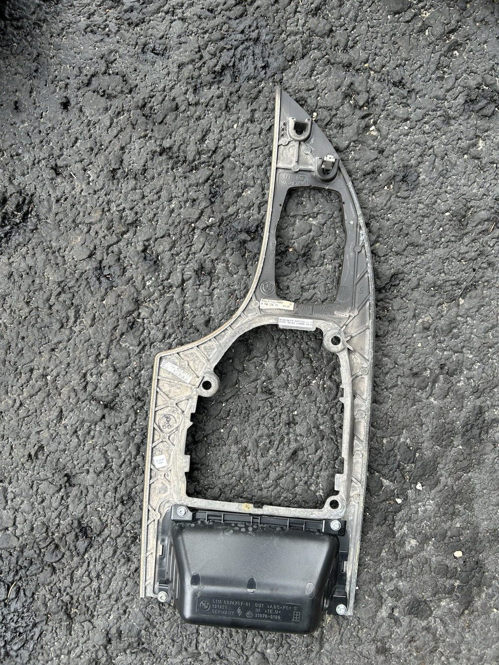 🔥08 09 10 BMW E60 E61 528I 535I 550I M5 CIC CENTER CONSOLE WOOD TRIM