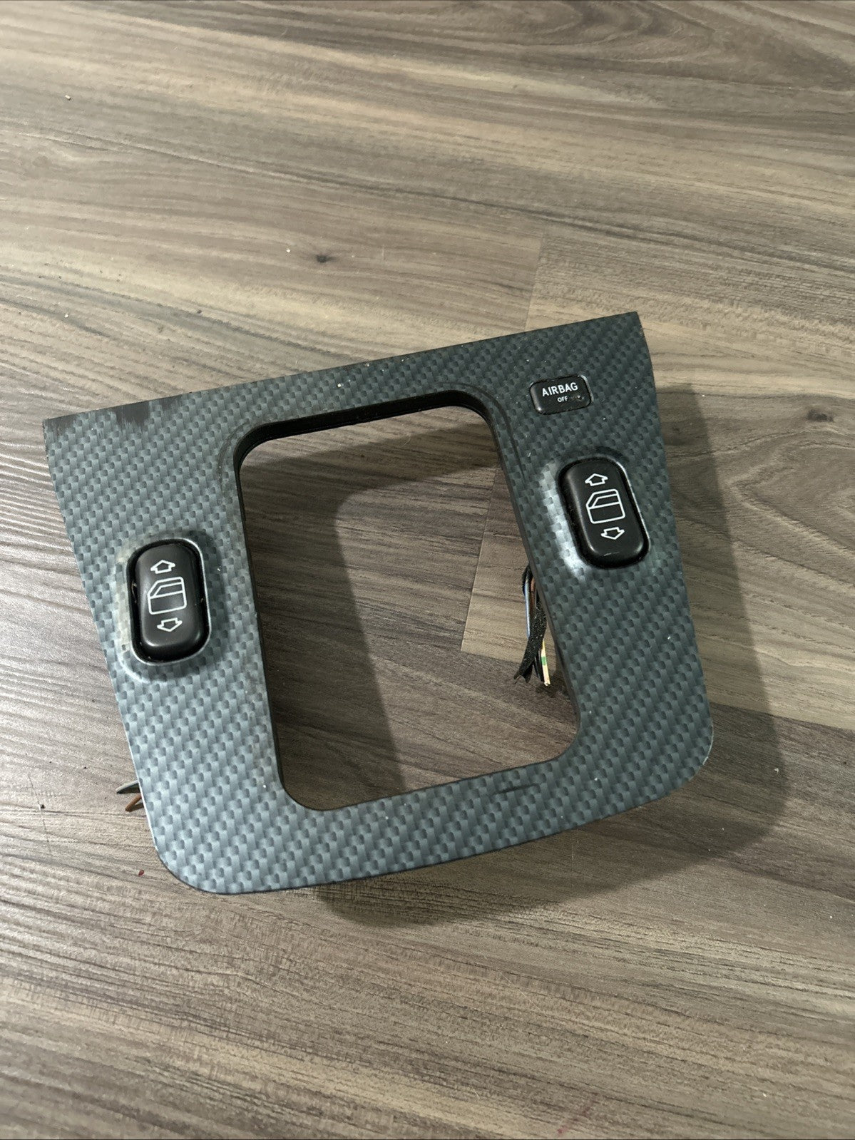 R170 97-04 Mercedes SLK Class Front Center Console Shifter Trim Cover K232