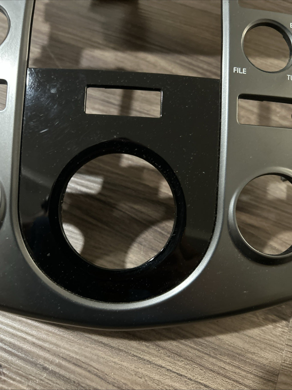 2010-2013 Kia Forte Radio Stereo Dash Bezel Trim Cover W/ Hazard