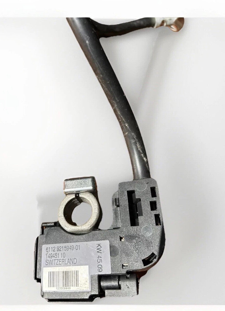BMW E60 E61 E70 E71 NEGATIVE BATTERY GROUND CABLE BLACK WIRE OEM 6112 921594901