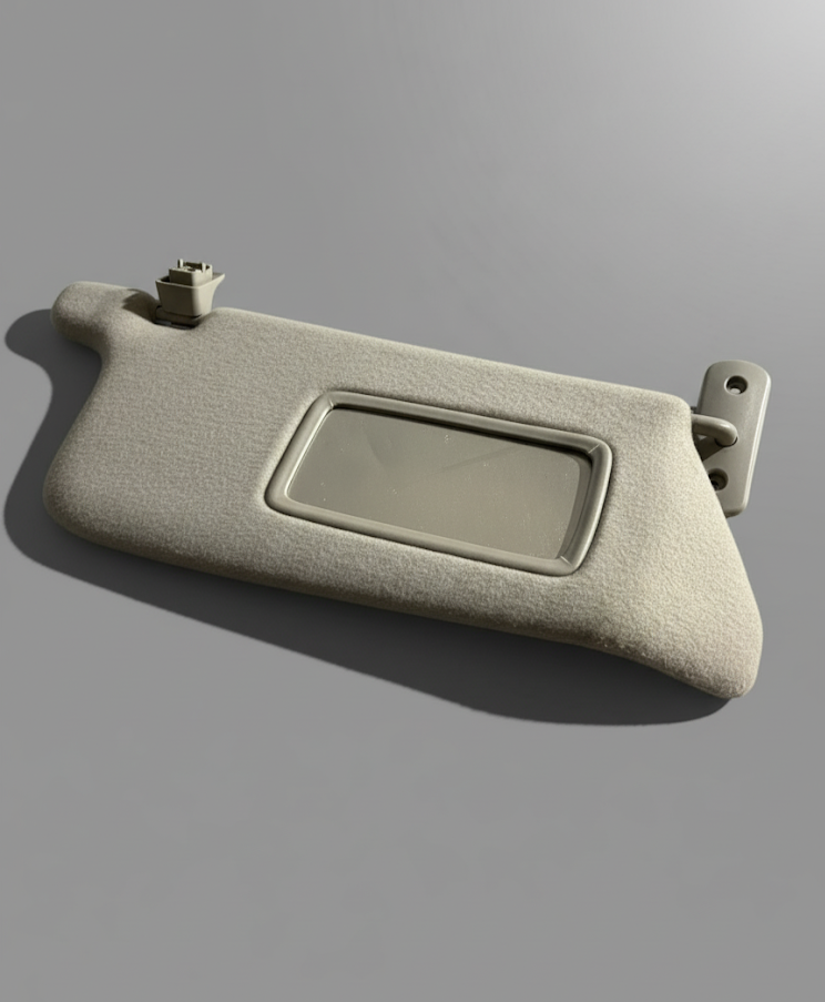 2004-2011 CHEVROLET COLORADO GMC CANYON SUN VISOR SHADE PASSENGER SIDE GRAY