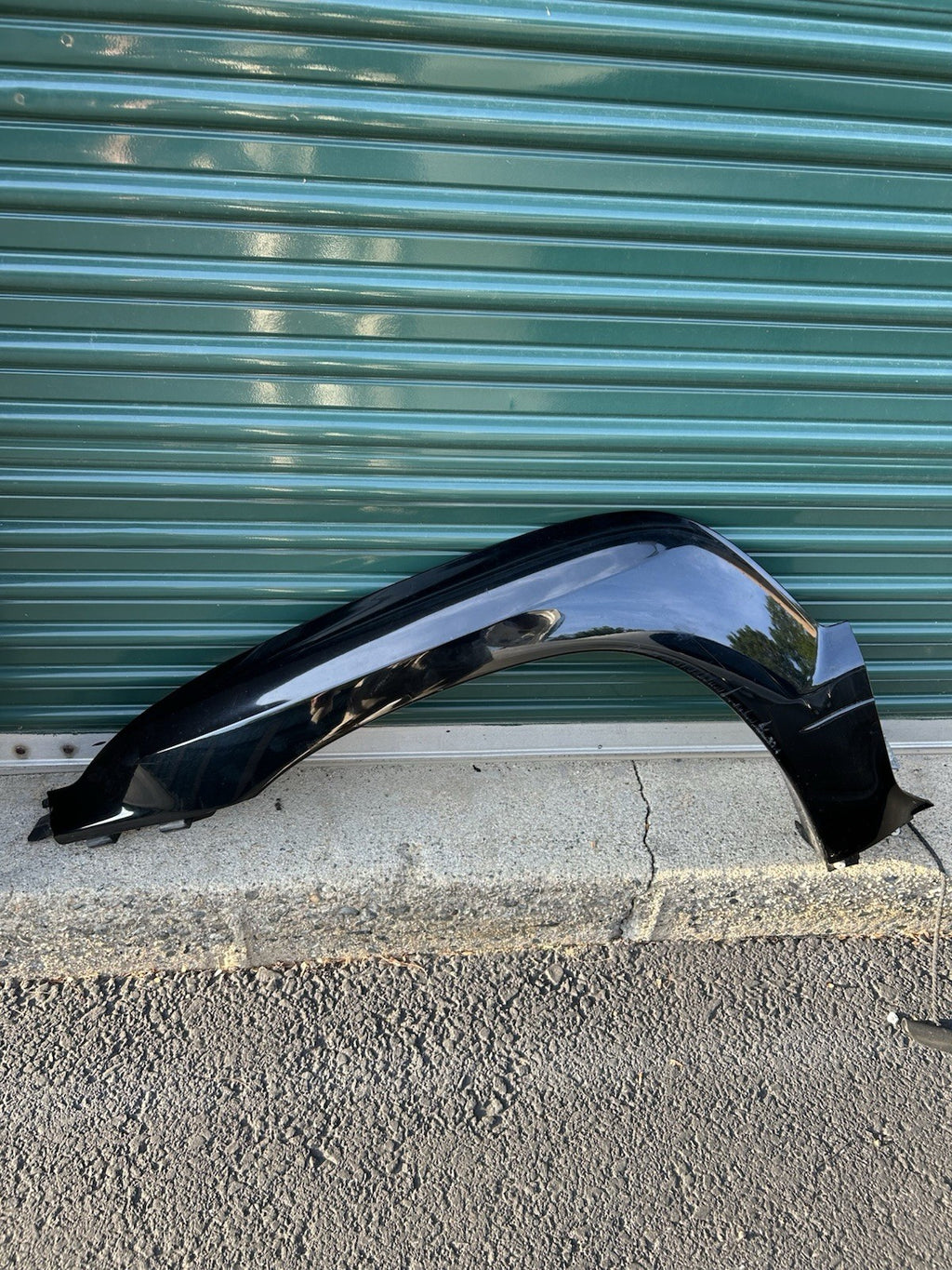 03-09 LEXUS GX470 LEFT DRIVER FRONT FENDER FLARE BLACK 202