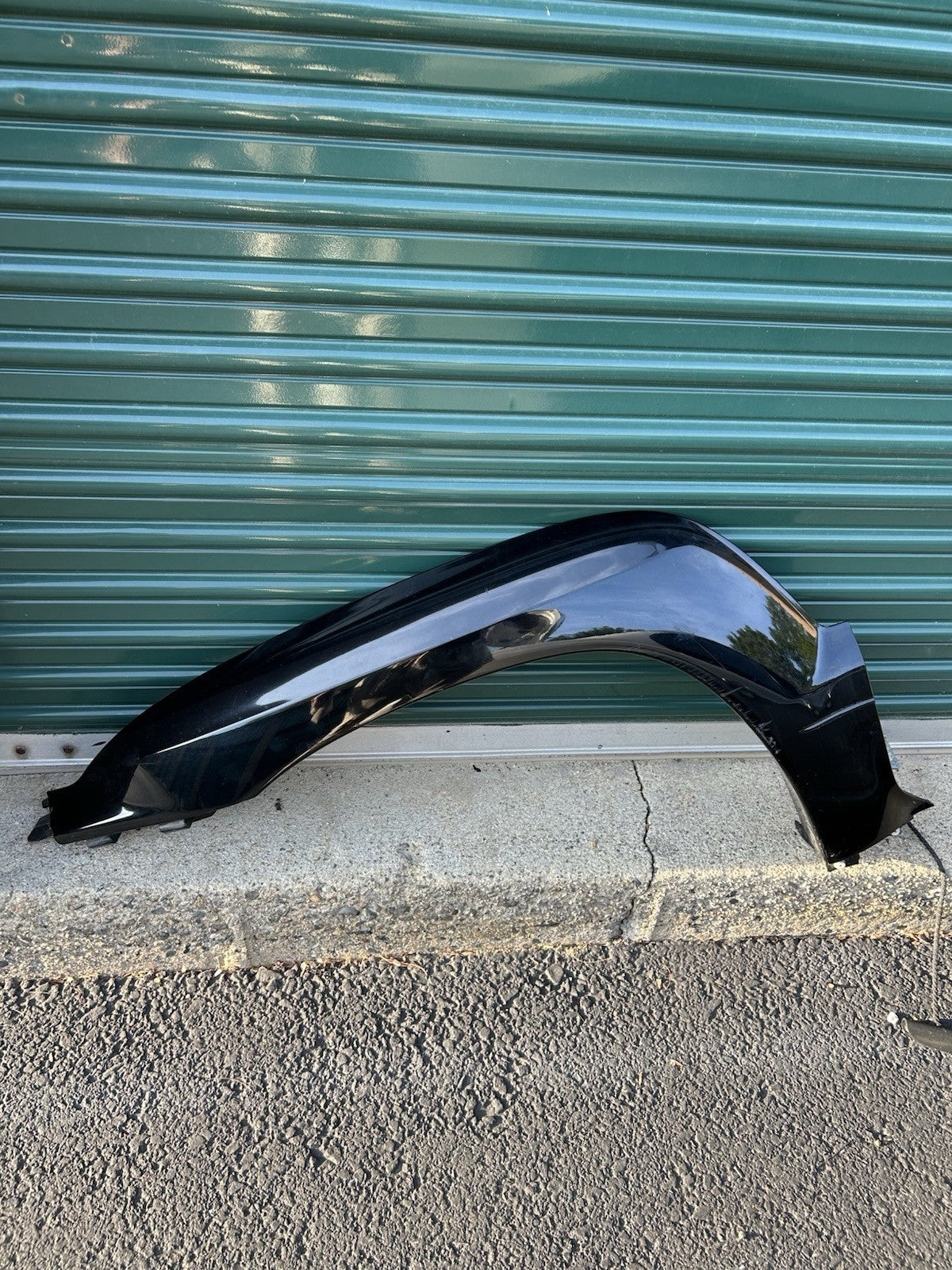 03-09 LEXUS GX470 LEFT DRIVER FRONT FENDER FLARE BLACK 202