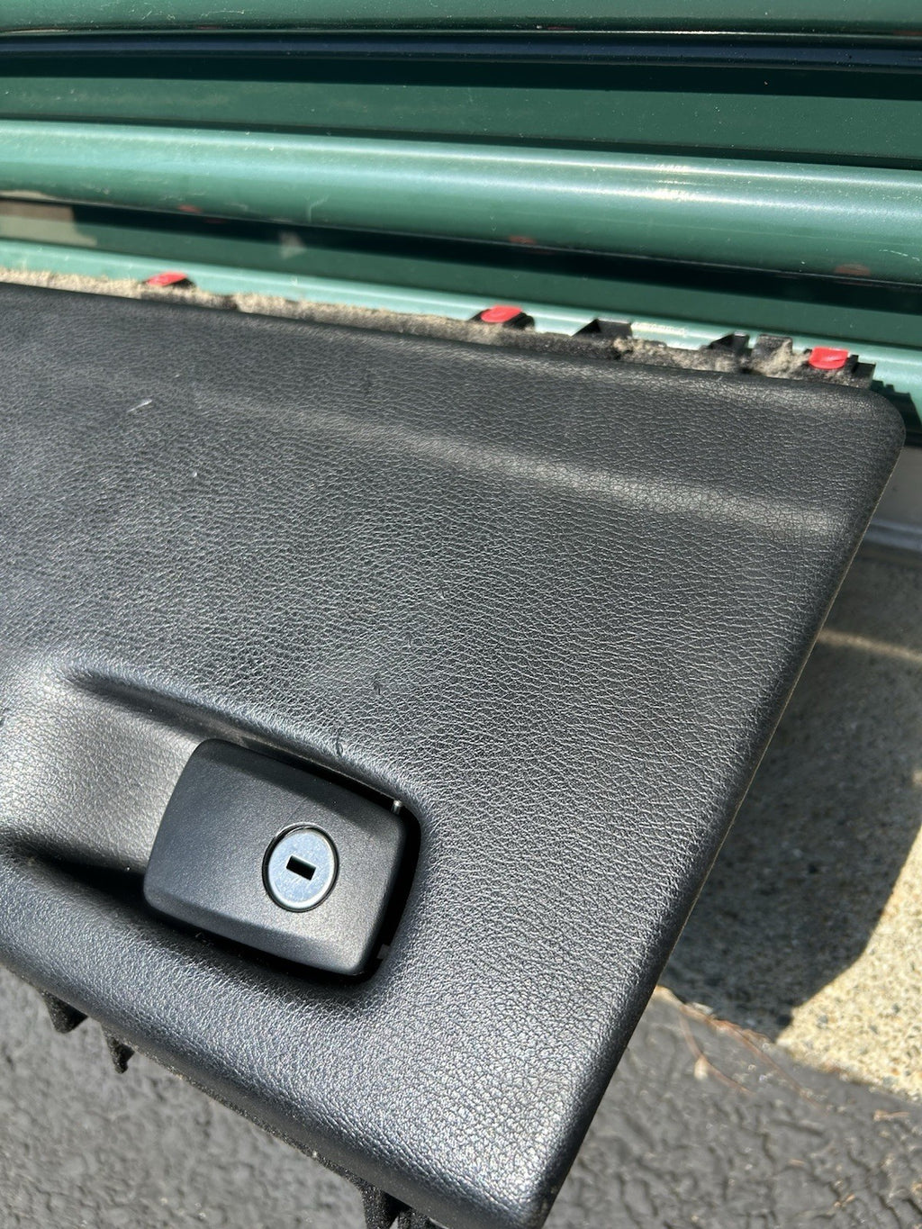 OEM BMW F15 X5 14-18 Dash Glove Box Storage Compartment BLACK 51169287297